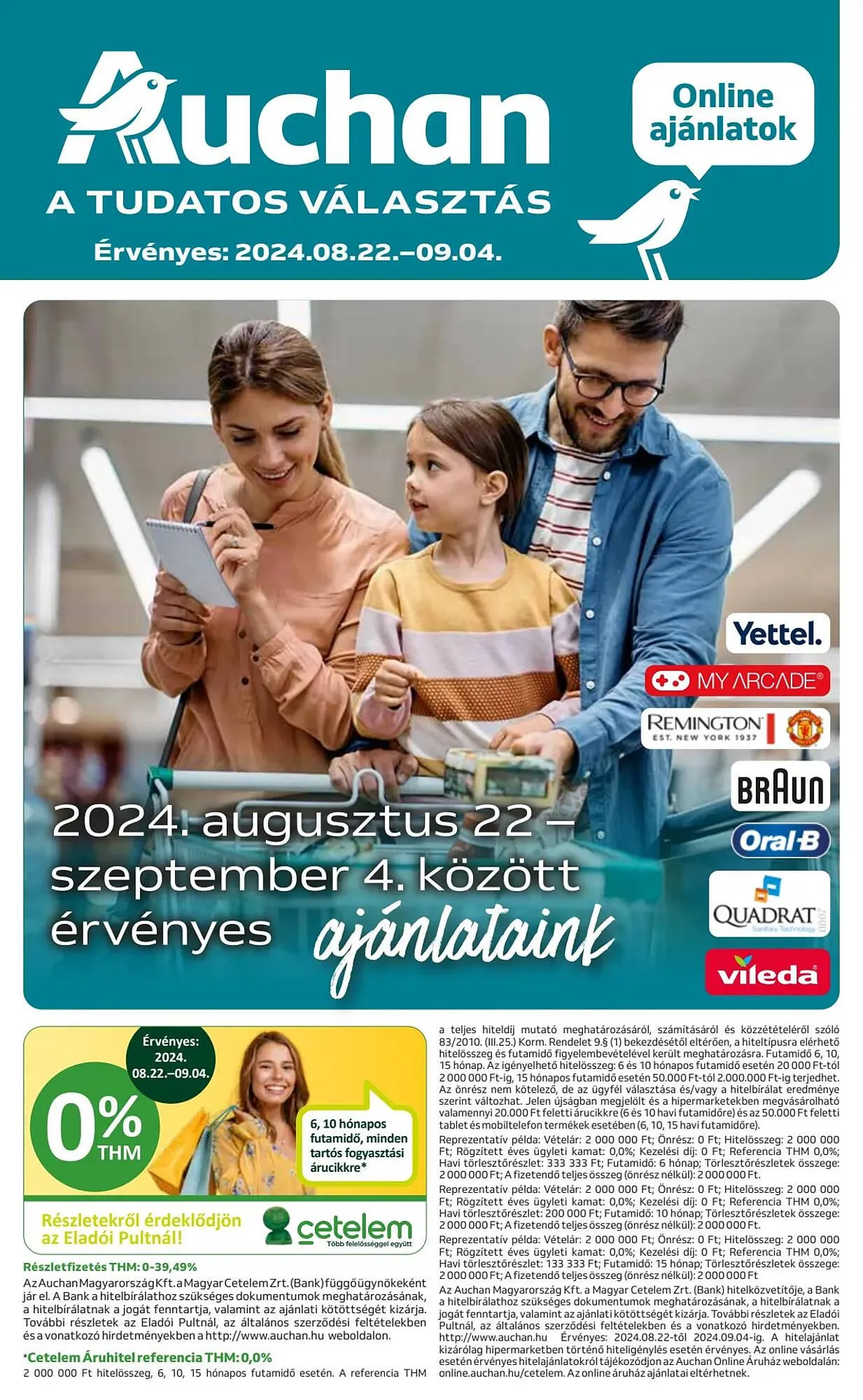 Katalógus Auchan akciós újság augusztus 22.-tól szeptember 4.-ig 2024. - Oldal 1
