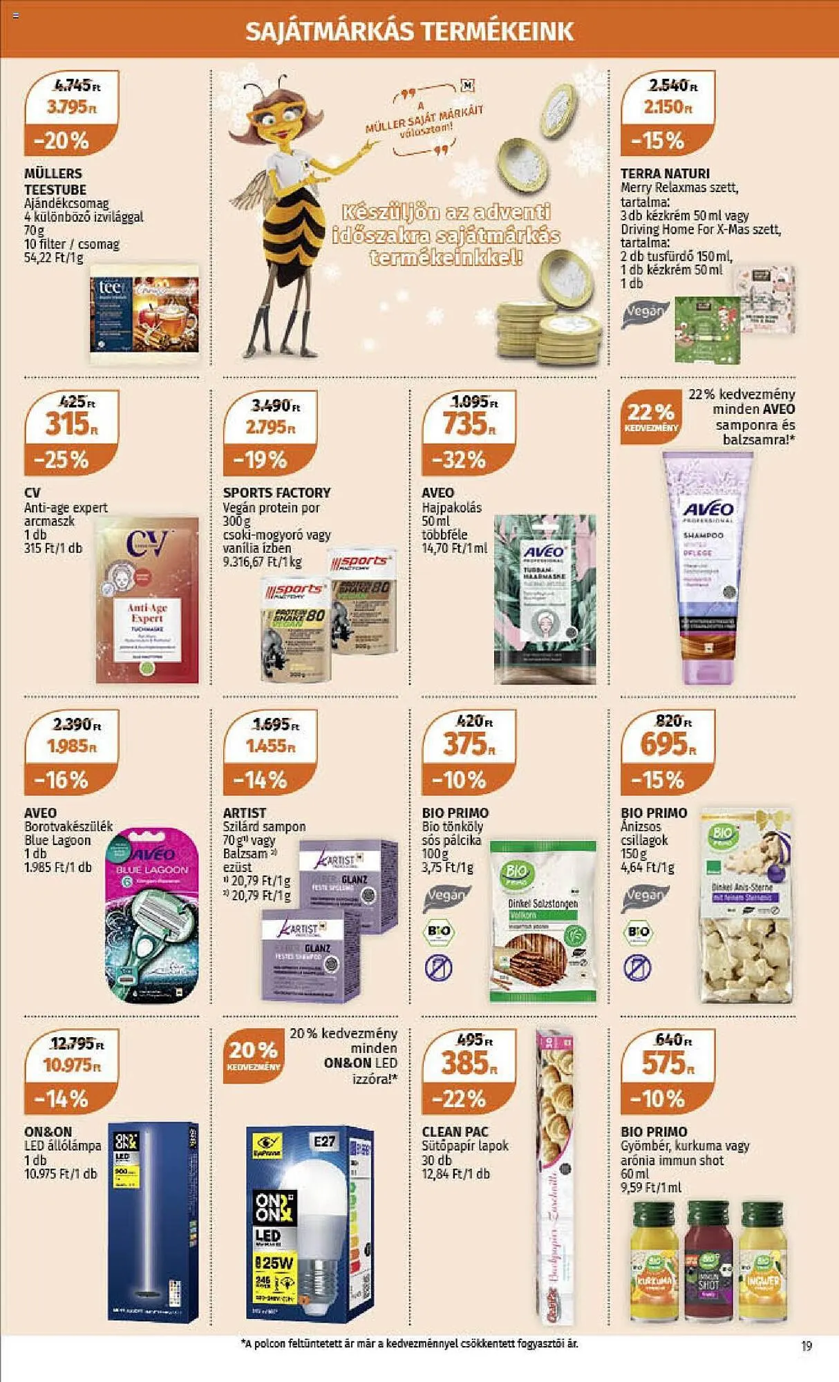 Katalógus Müller akciós újság november 27.-tól december 3.-ig 2023. - Oldal 19