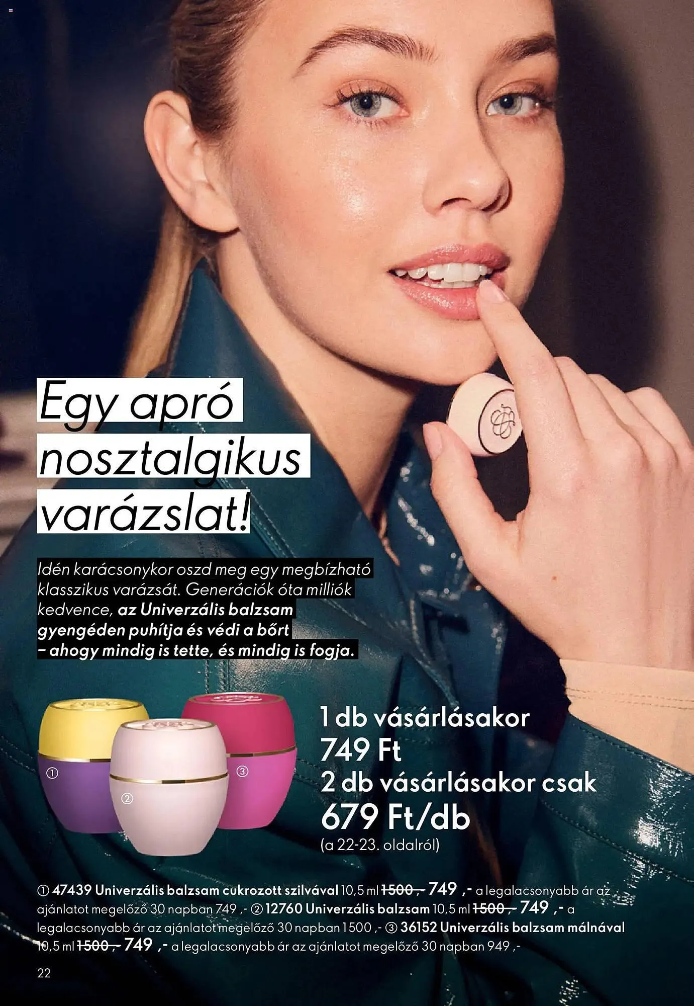 Katalógus Oriflame katalógus november 12.-tól december 2.-ig 2025. - Oldal 22