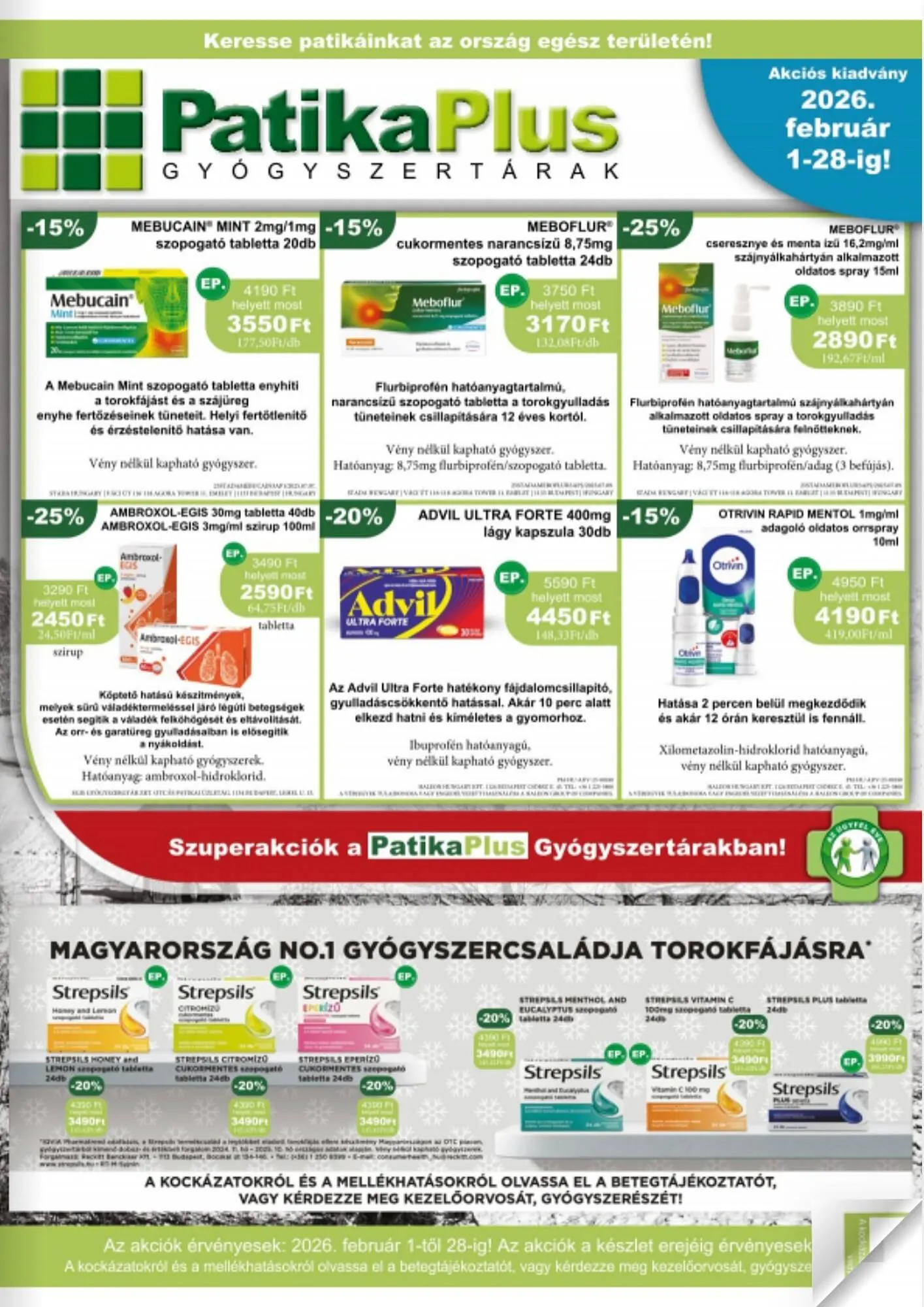 PatikaPlus akciós újság - 1