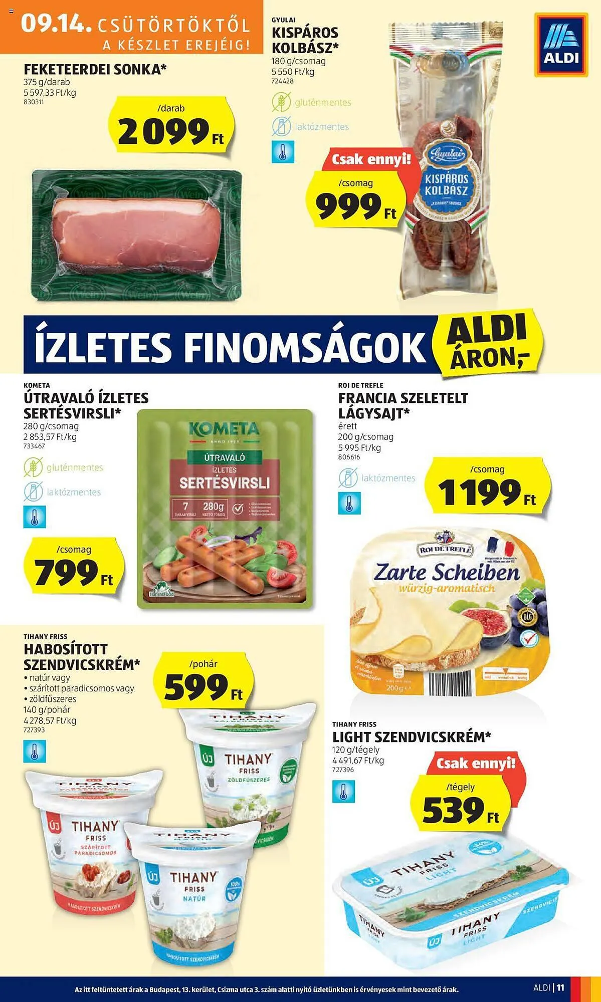 Katalógus ALDI akciós újság szeptember 14.-tól szeptember 20.-ig 2023. - Oldal 13
