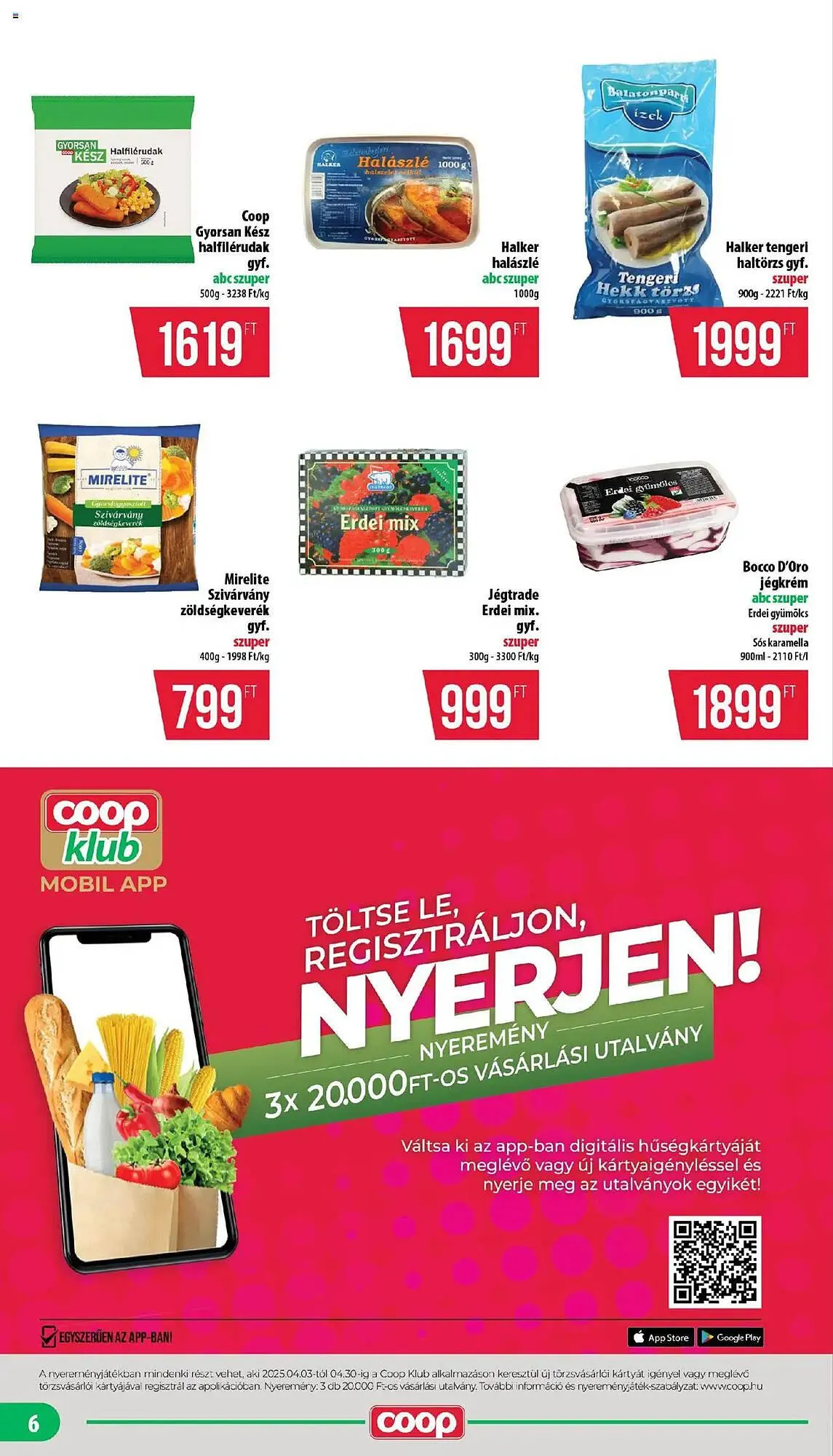 Katalógus Coop akciós újság április 17.-tól április 23.-ig 2025. - Oldal 6