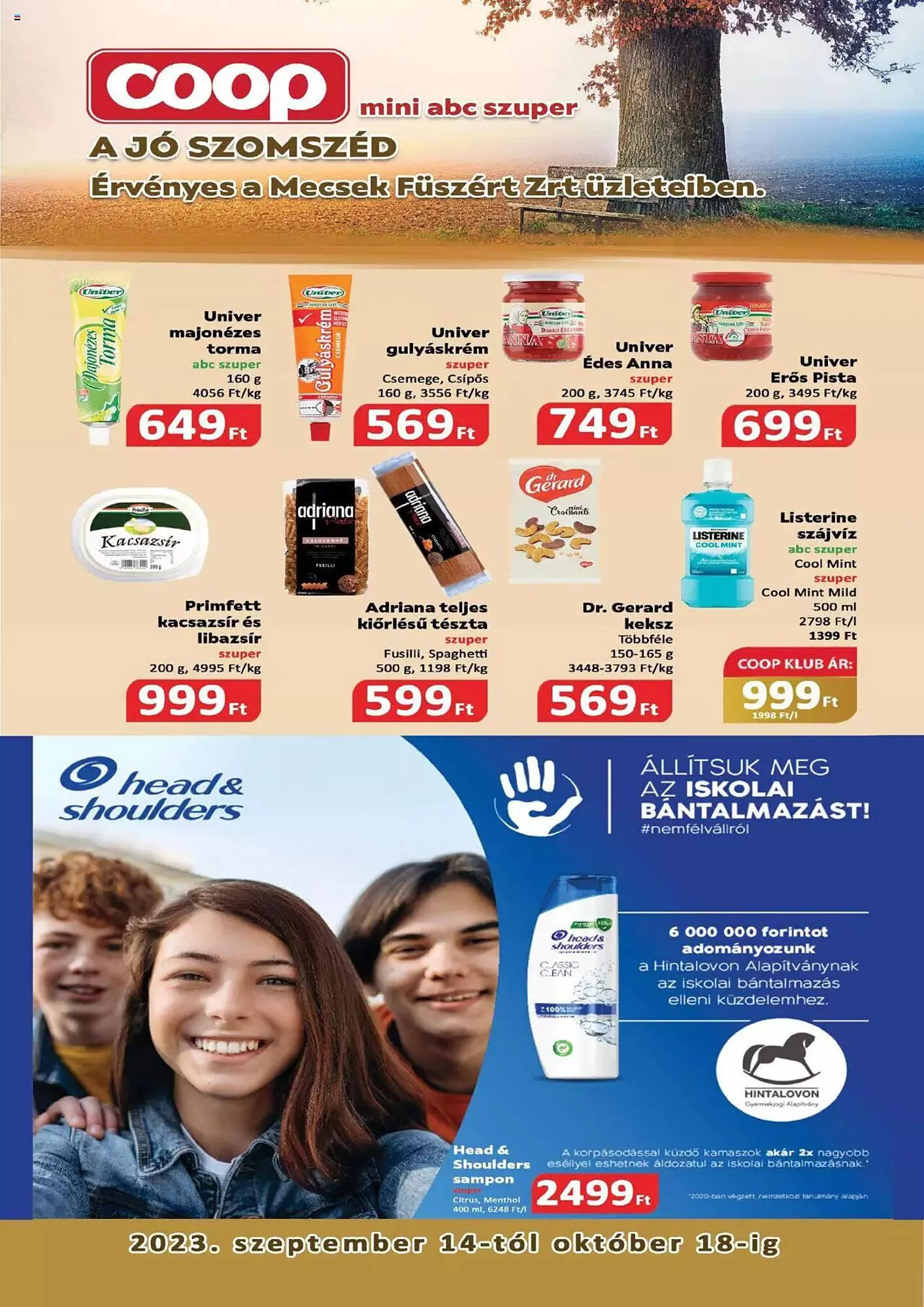 Katalógus Coop akciós újság szeptember 14.-tól október 18.-ig 2023. - Oldal 2