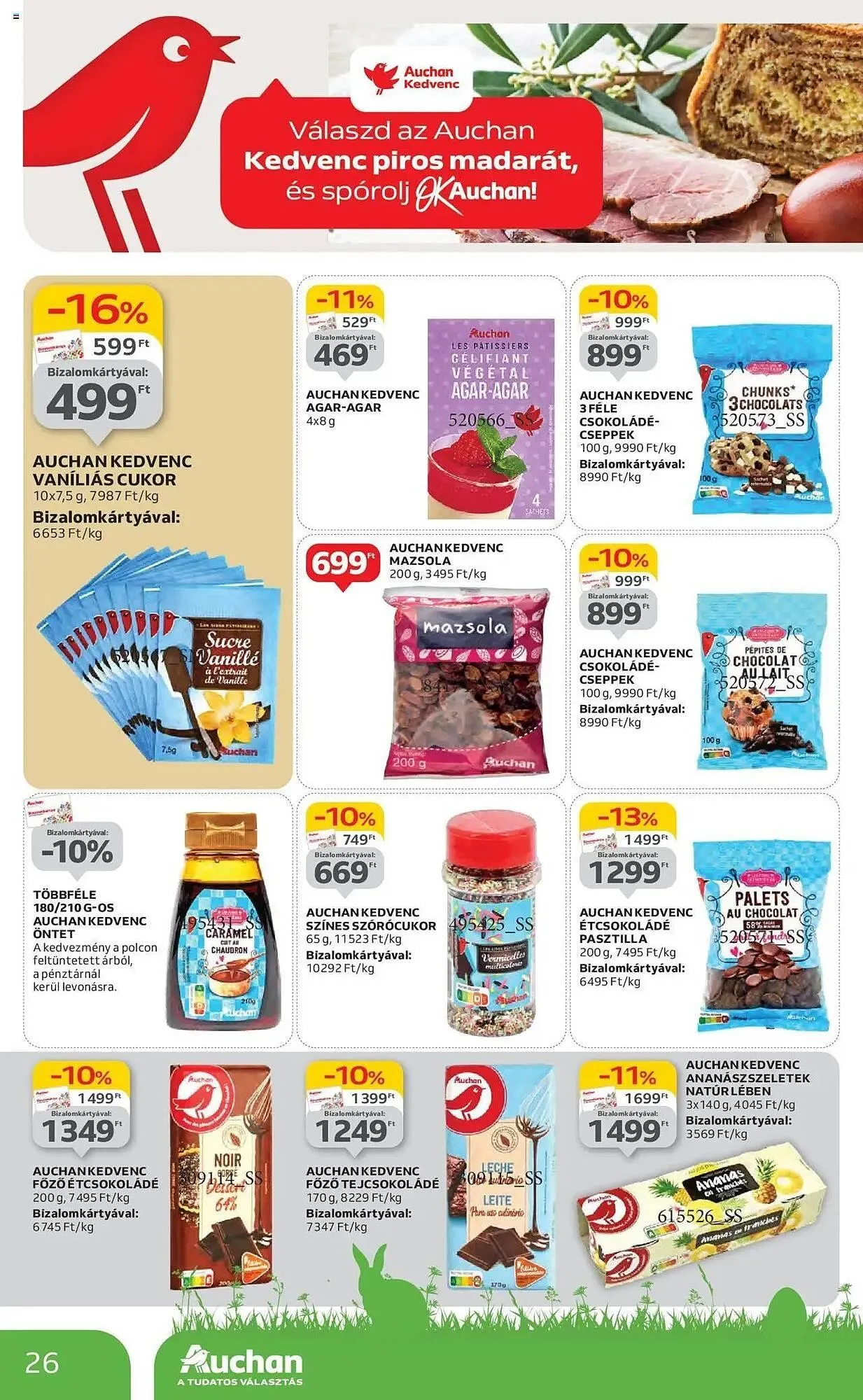 Katalógus Auchan akciós újság április 3.-tól április 9.-ig 2025. - Oldal 26