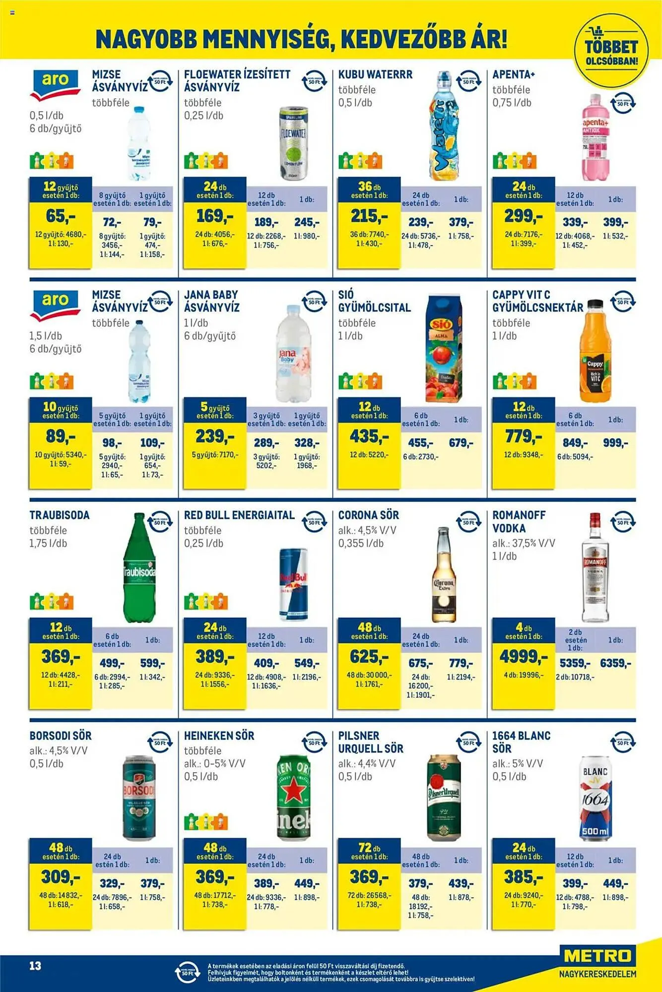 Katalógus Metro akciós újság július 1.-tól július 31.-ig 2025. - Oldal 13