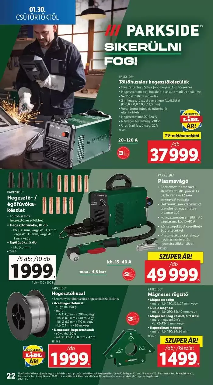 Katalógus Akciós újság – 05. hét január 30.-tól február 5.-ig 2025. - Oldal 22