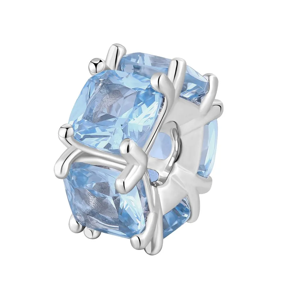 BROSWAY medál Fancy Világoskék