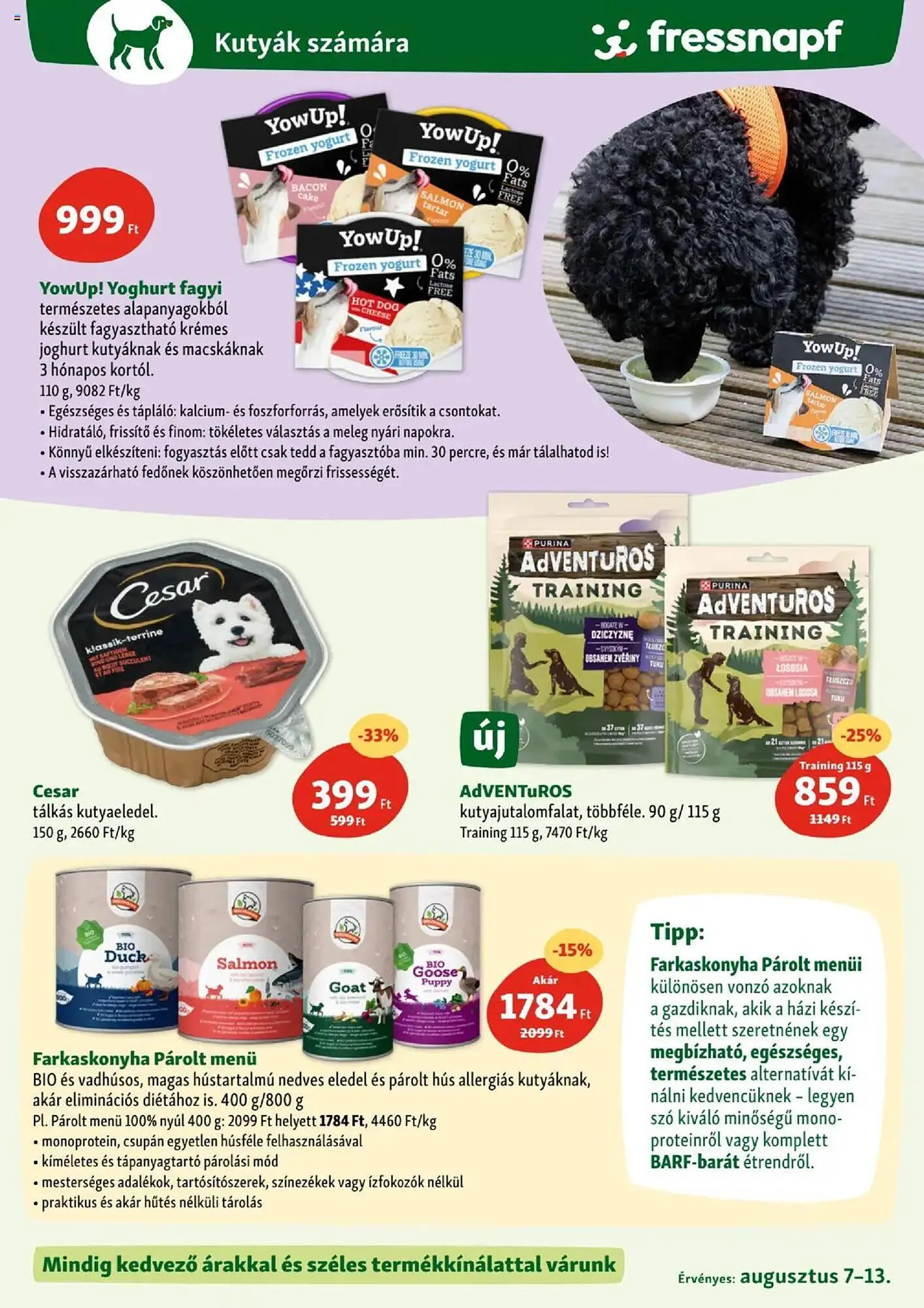 Katalógus Fressnapf akciós újság augusztus 7.-tól augusztus 31.-ig 2025. - Oldal 8