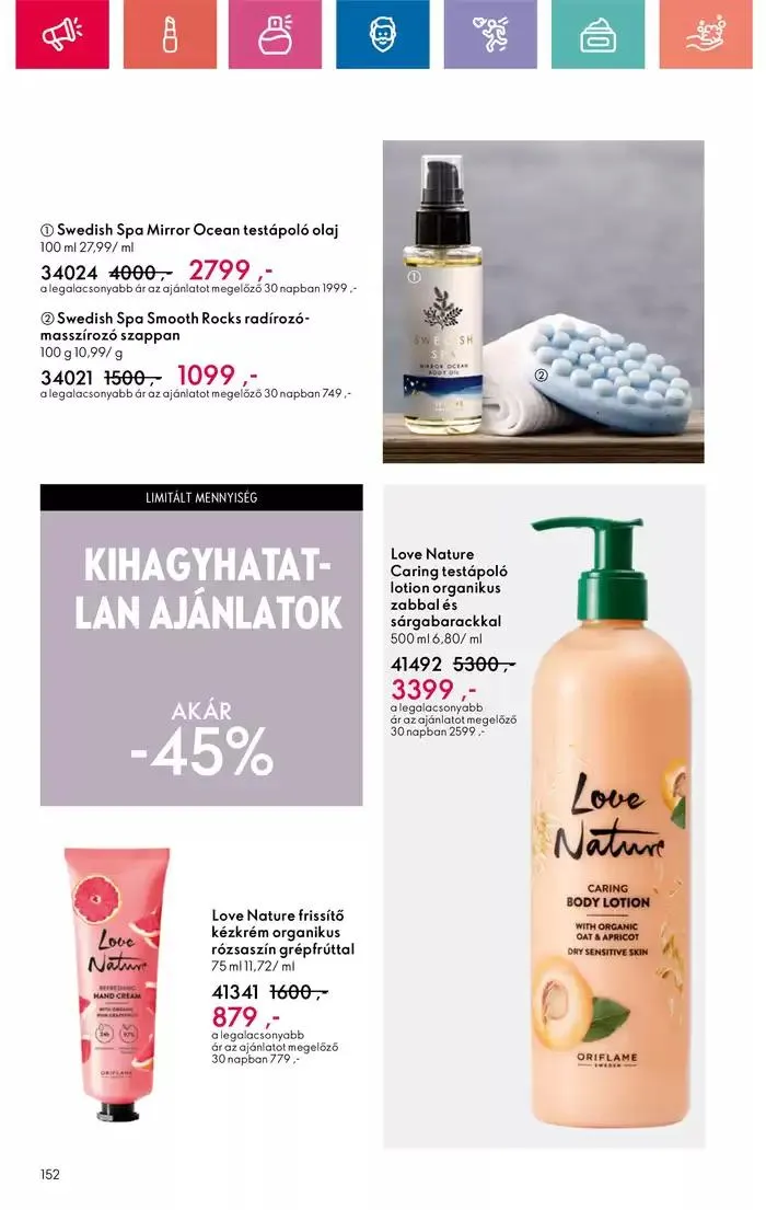 Katalógus ORIFLAME akciós december 29.-tól január 12.-ig 2025. - Oldal 152