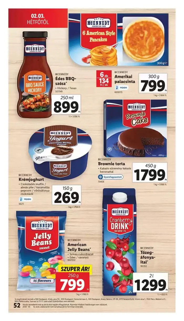 Katalógus Akciós újság – 05. hét január 30.-tól február 5.-ig 2025. - Oldal 52