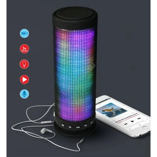 Falcon bluetooth hangszóró RGB színes fényű LED világítással