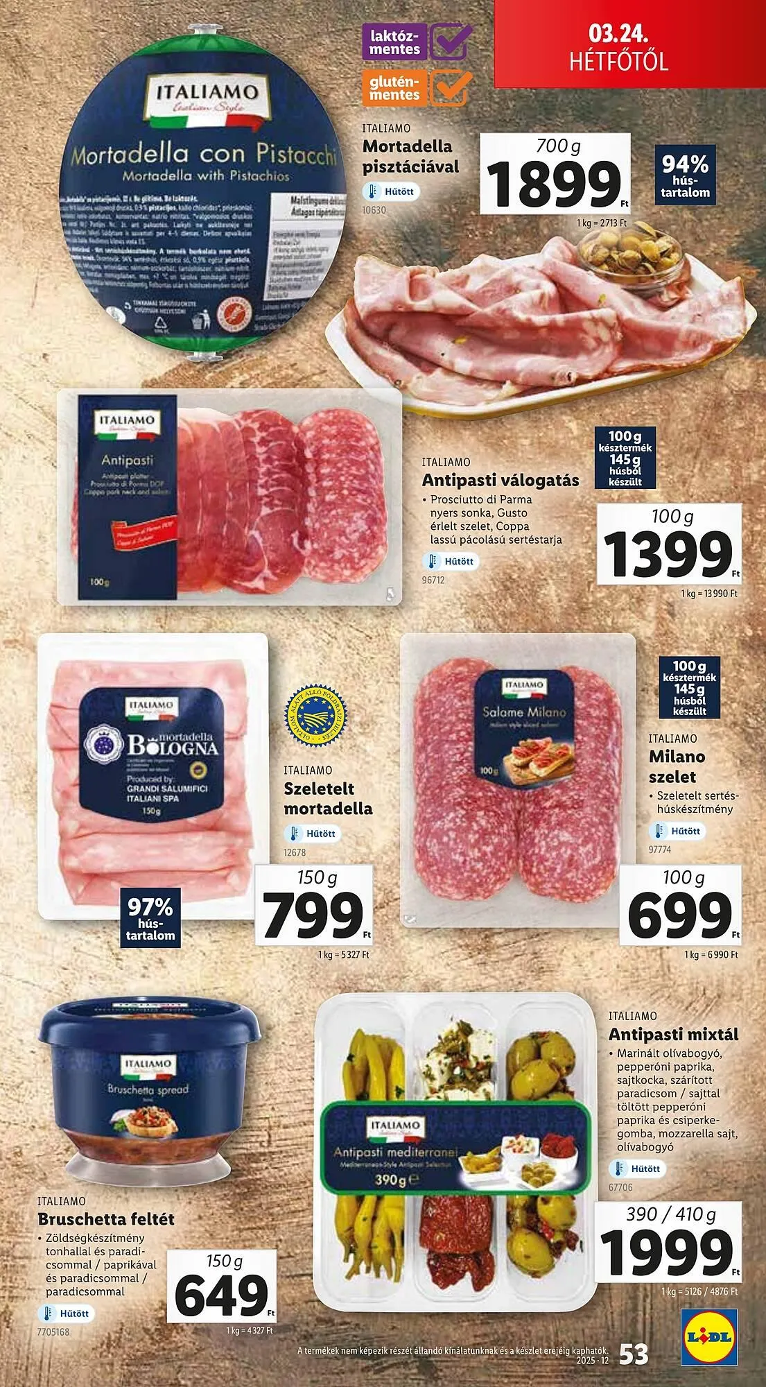 Katalógus Lidl akciós újság március 20.-tól március 26.-ig 2025. - Oldal 53