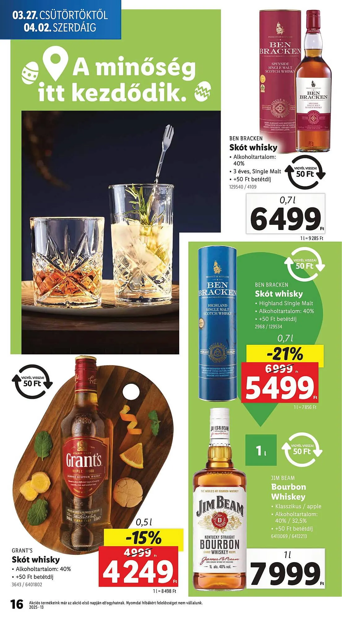Katalógus Lidl akciós újság március 27.-tól április 2.-ig 2025. - Oldal 16