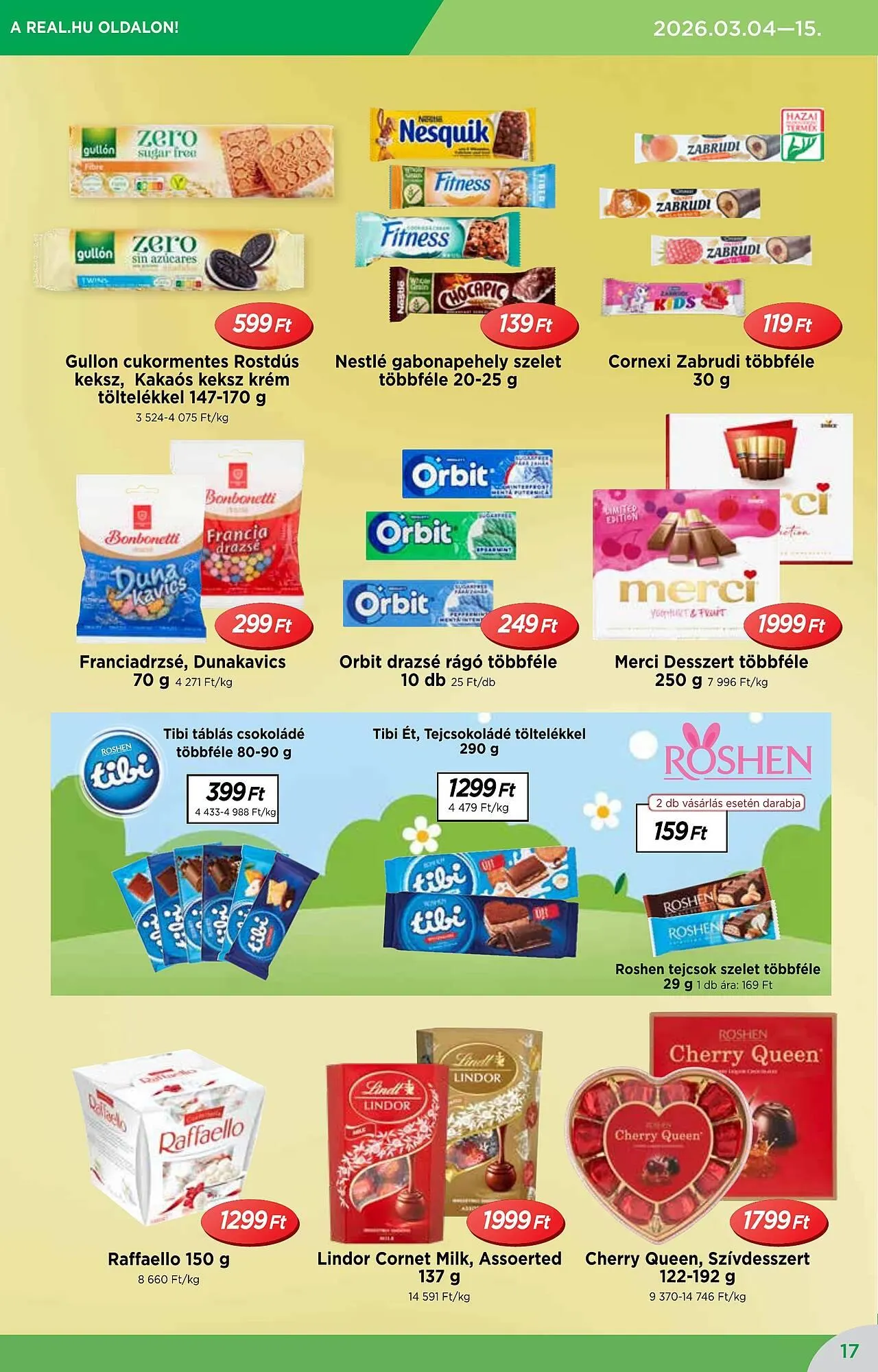 Katalógus Real akciós újság március 4.-tól március 15.-ig 2026. - Oldal 17