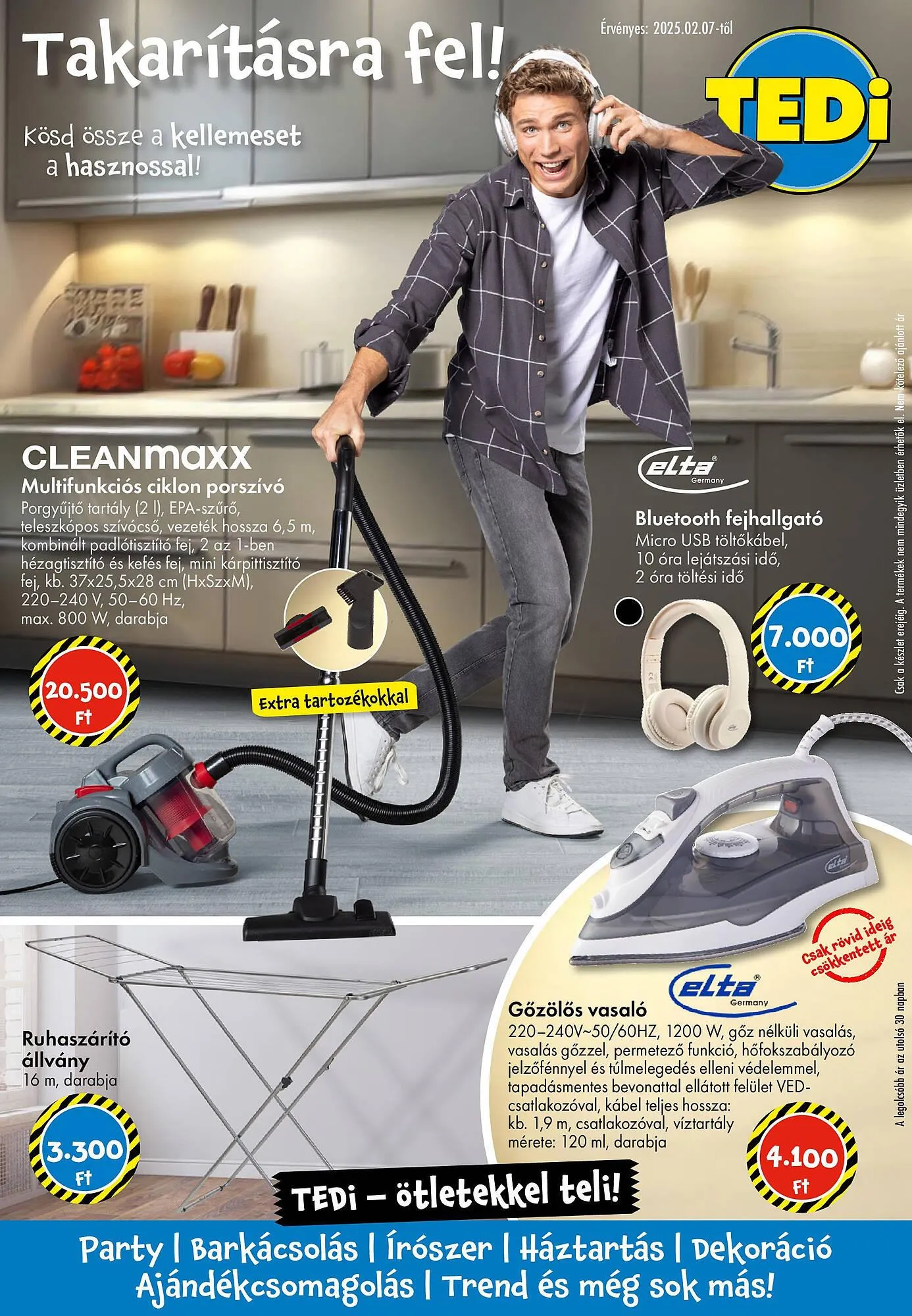 Tedi akciós újság - 1