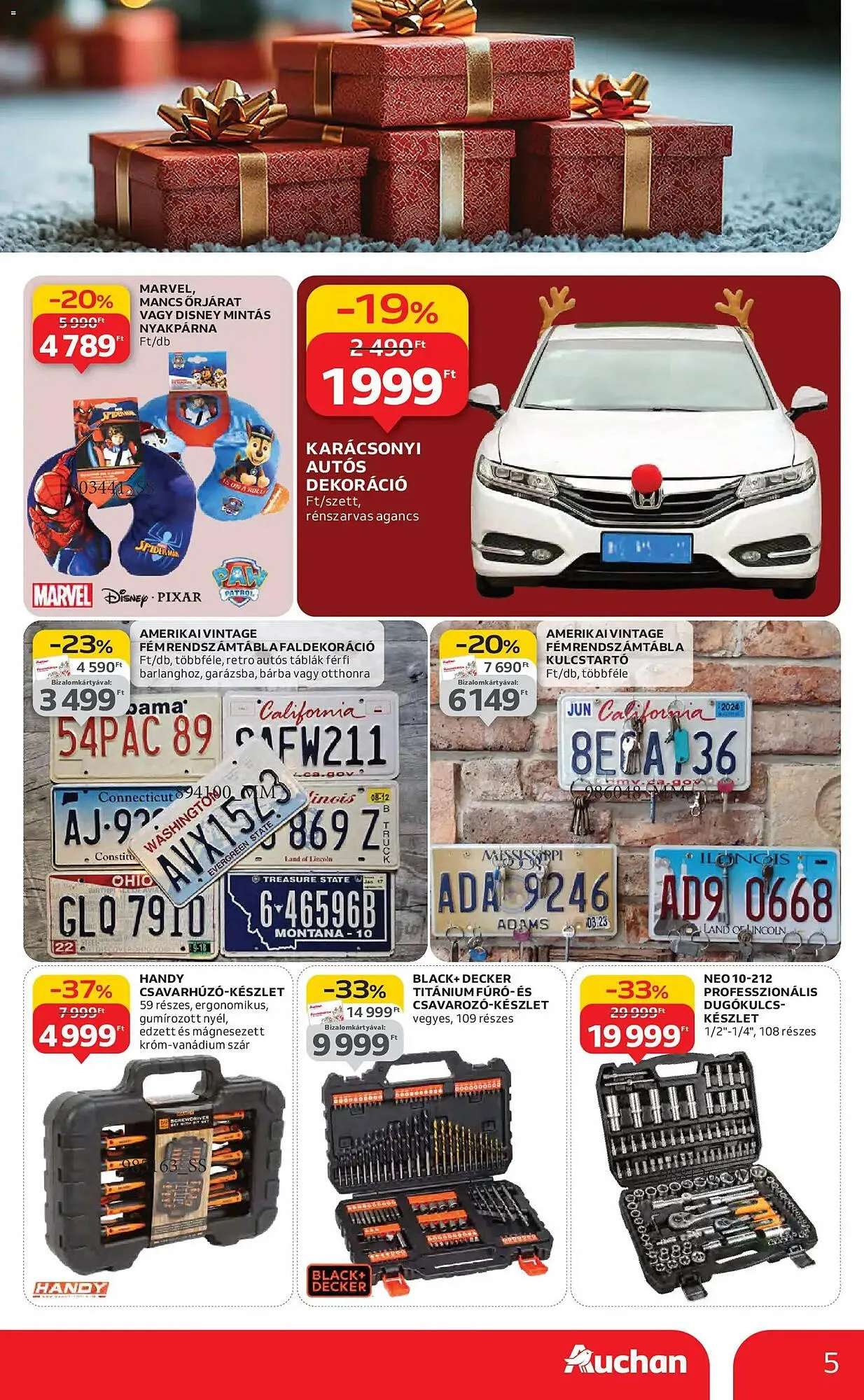 Katalógus Auchan akciós újság november 13.-tól december 24.-ig 2025. - Oldal 5