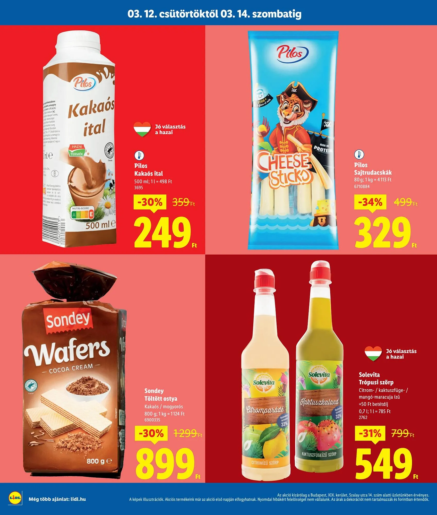 Katalógus Lidl akciós újság március 12.-tól március 14.-ig 2026. - Oldal 4