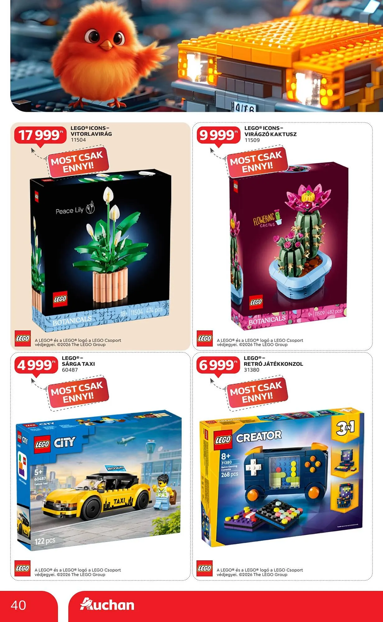 Katalógus Auchan akciós újság január 8.-tól január 14.-ig 2026. - Oldal 40