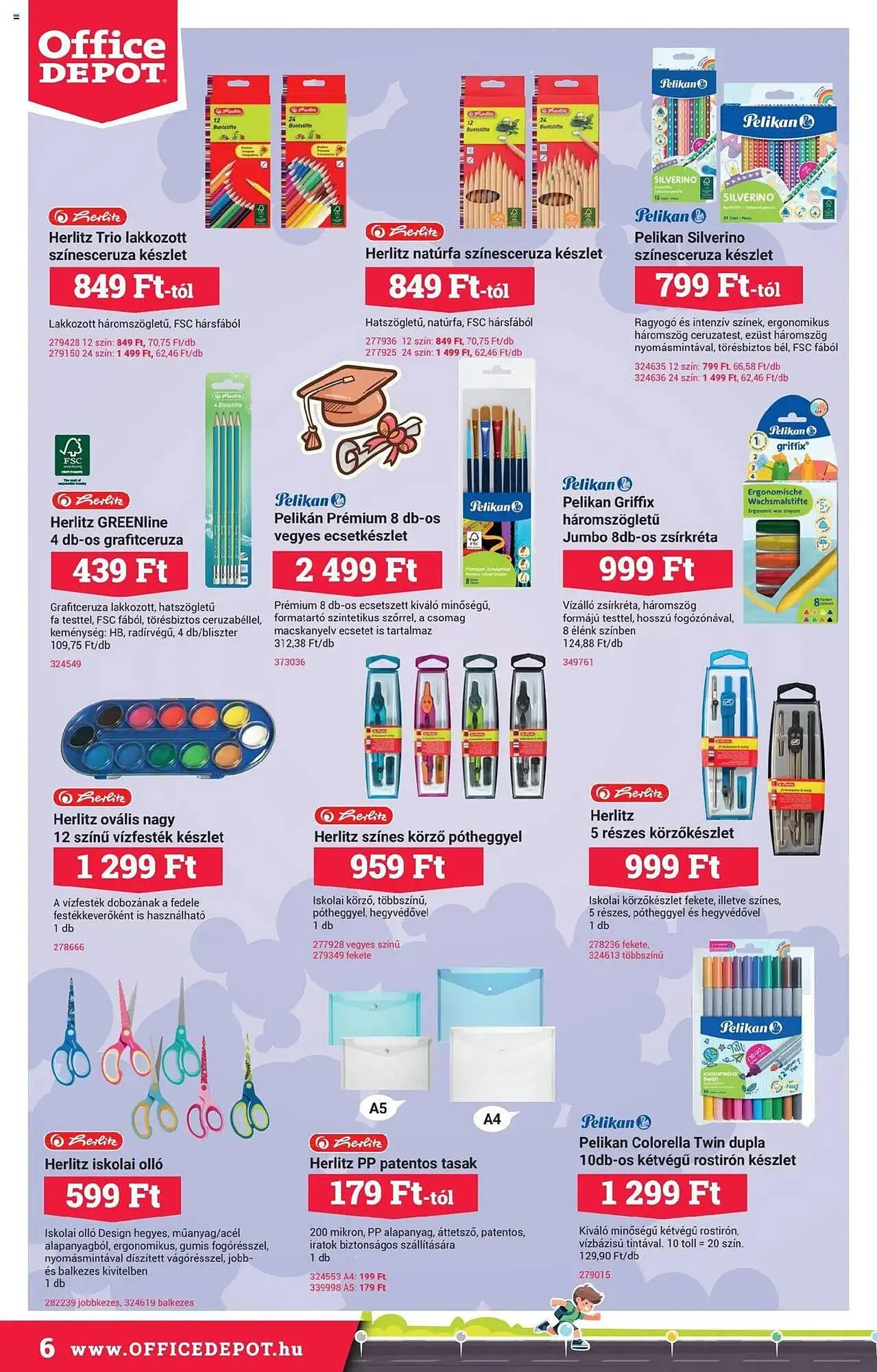 Katalógus Office Depot akciós újság augusztus 11.-tól szeptember 14.-ig 2025. - Oldal 6