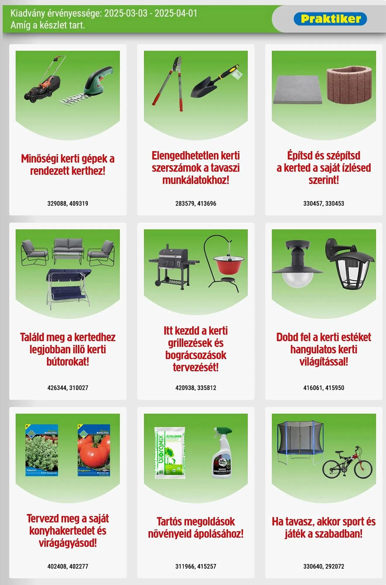 Katalógus Praktiker akciós újság március 3.-tól április 1.-ig 2025. - Oldal 9