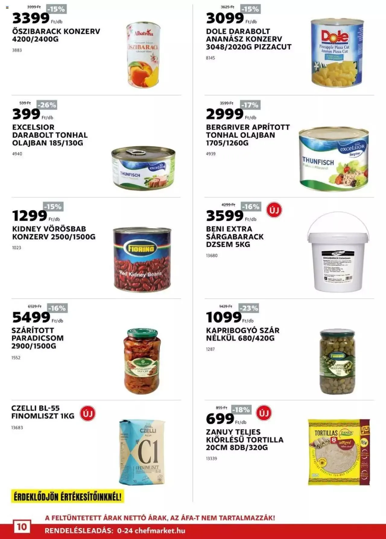 Katalógus Chef Market - Akciós újság december 1.-tól december 31.-ig 2023. - Oldal 10