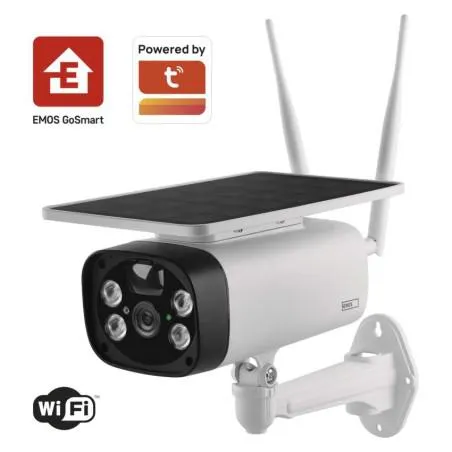 GoSmart Kültéri akkumulátoros kamera IP-600 EYE wifivel és napelemmel