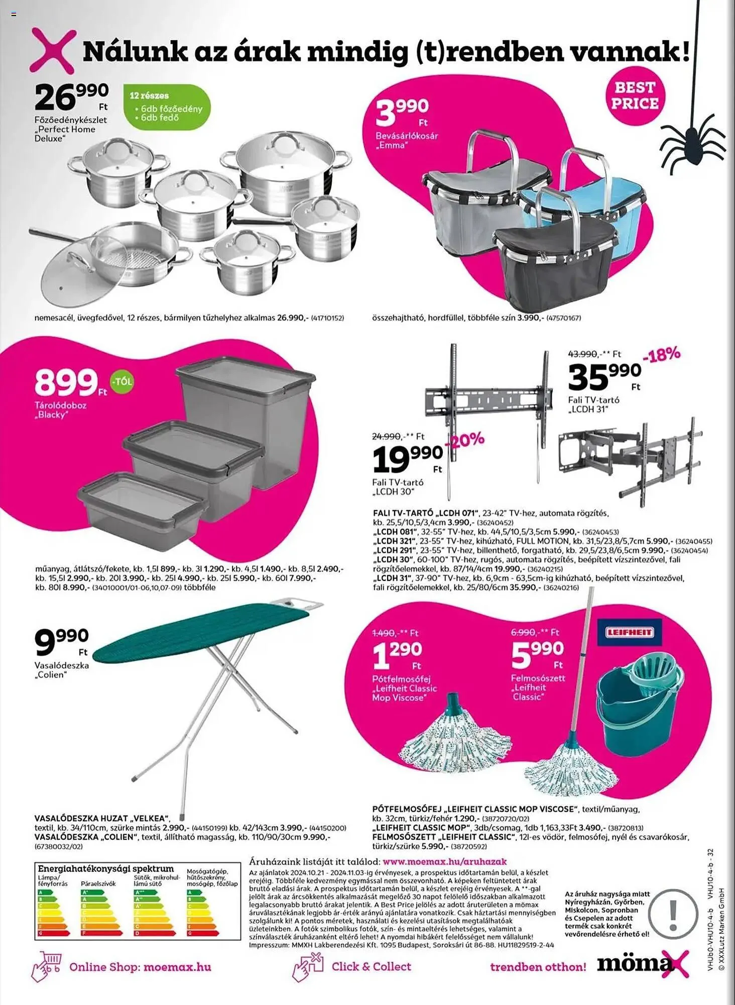Katalógus Mömax akciós újság október 21.-tól november 3.-ig 2024. - Oldal 32