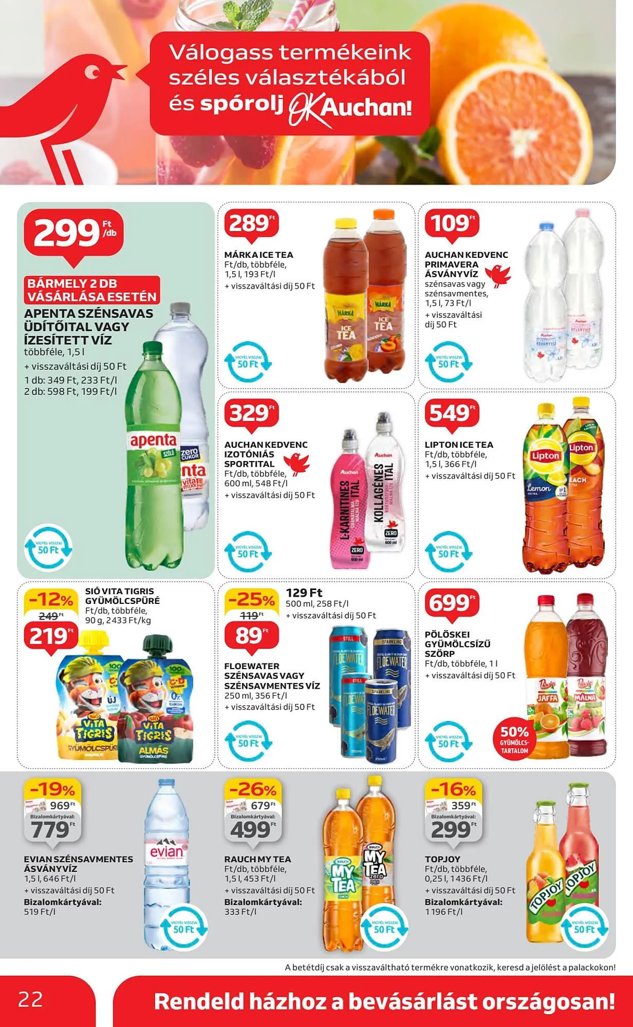 Katalógus Auchan akciós újság március 20.-tól március 26.-ig 2025. - Oldal 22