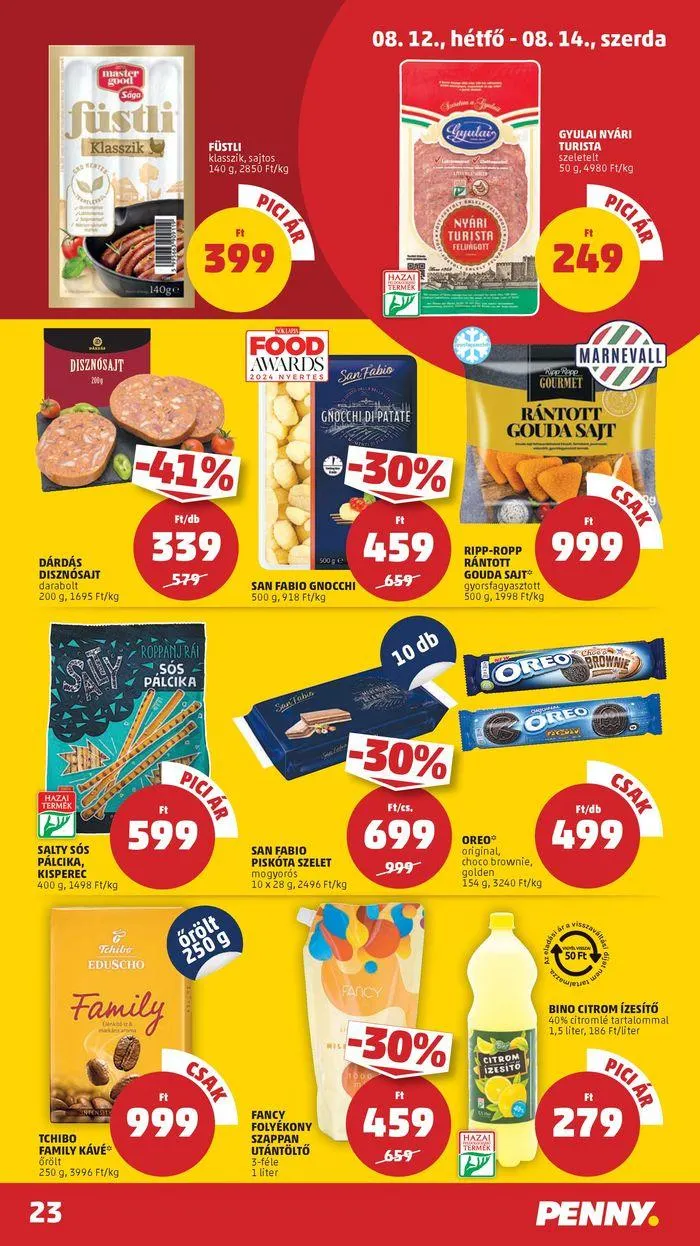 Katalógus Catalog PENNY 32. heti reklámújság augusztus 8.-tól augusztus 14.-ig 2024. - Oldal 27