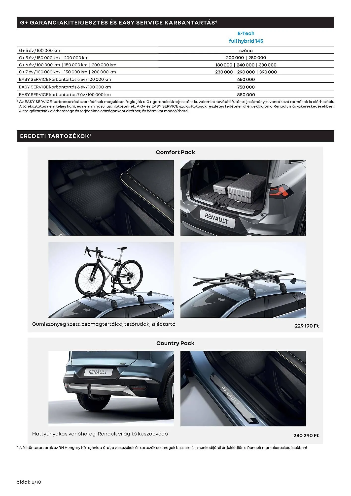 Katalógus Renault akciós újság január 6.-tól június 30.-ig 2025. - Oldal 8