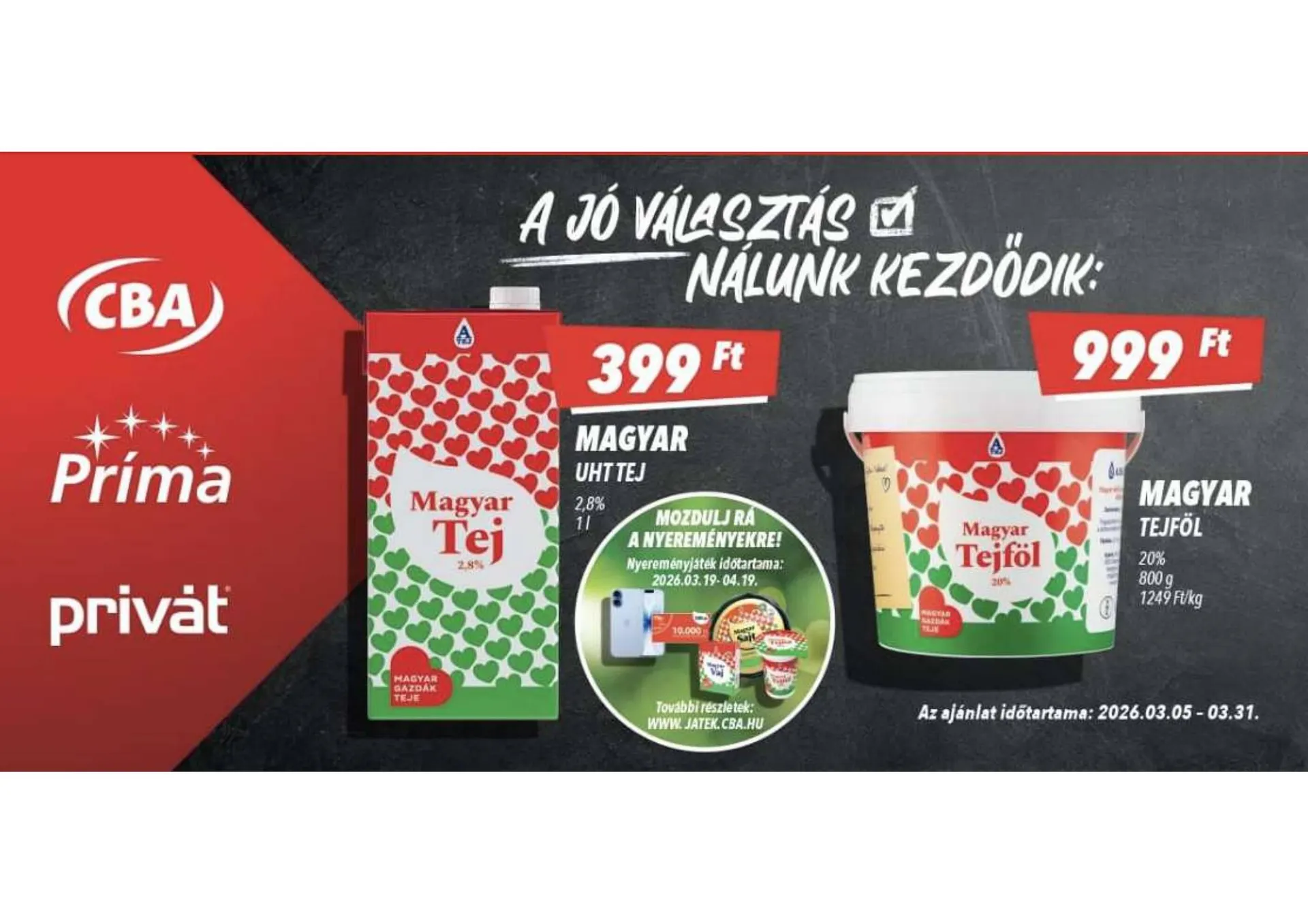 Katalógus CBA akciós újság március 5.-tól március 31.-ig 2026. - Oldal 2