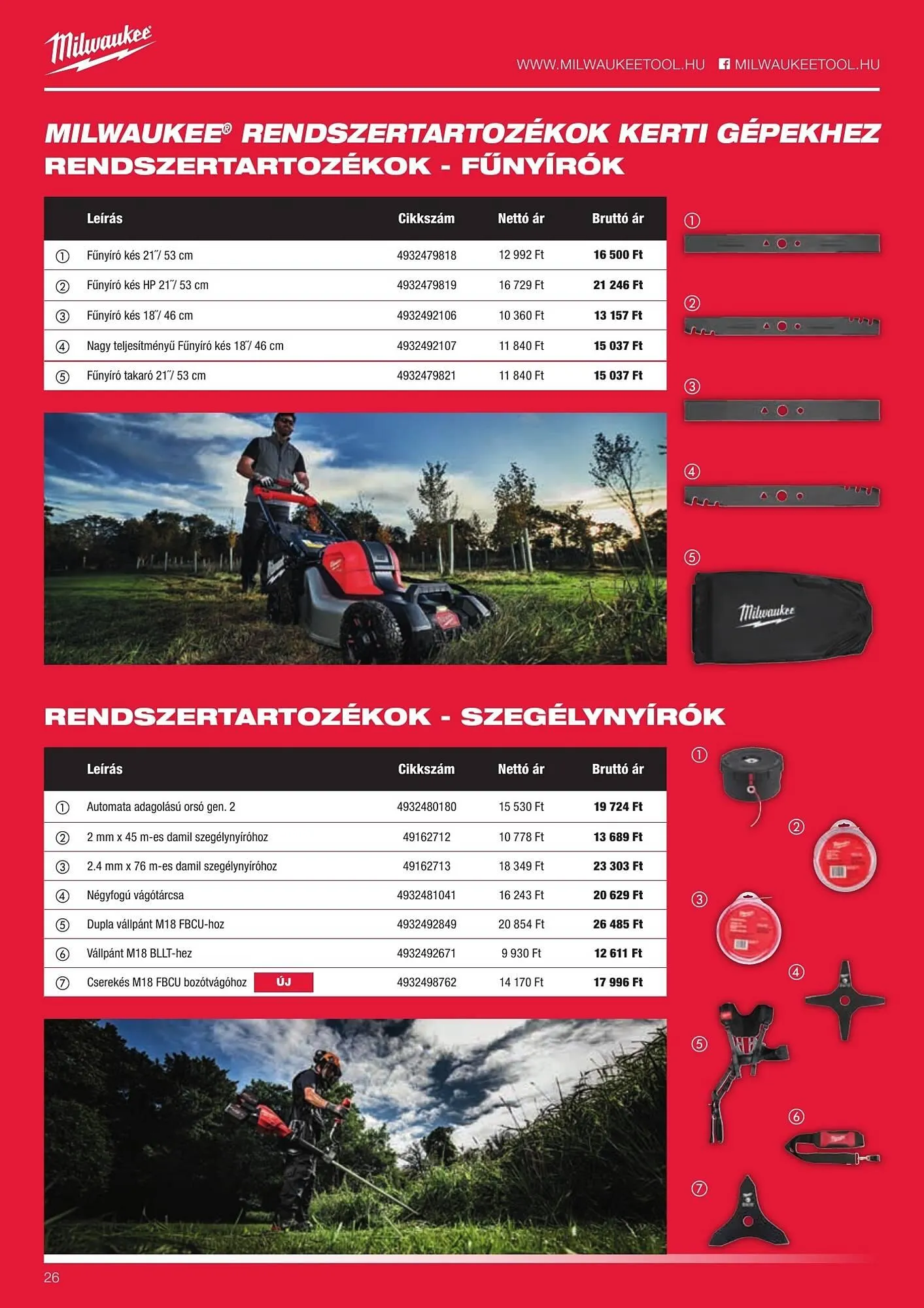 Katalógus Milwaukee akciós újság szeptember 16.-tól december 31.-ig 2025. - Oldal 26