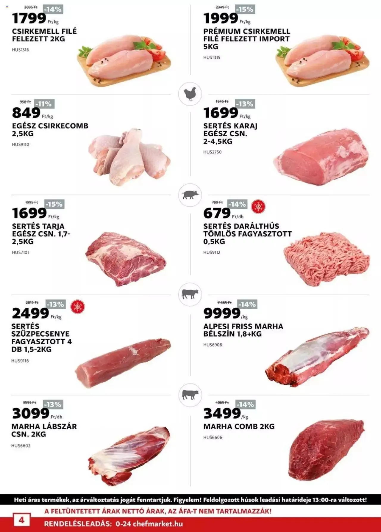 Katalógus Chef Market - Akciós újság december 1.-tól december 31.-ig 2023. - Oldal 4