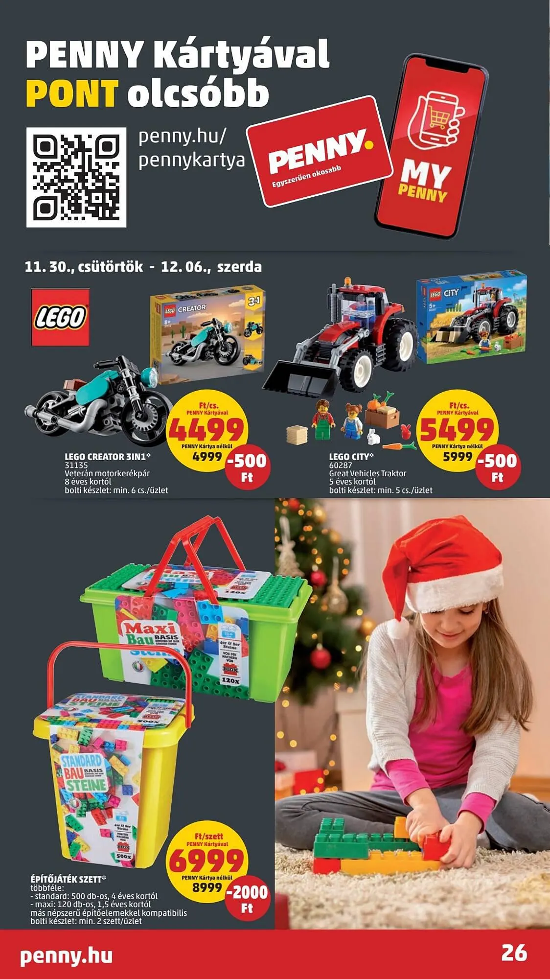 Katalógus PENNY akciós újság november 30.-tól december 6.-ig 2023. - Oldal 26