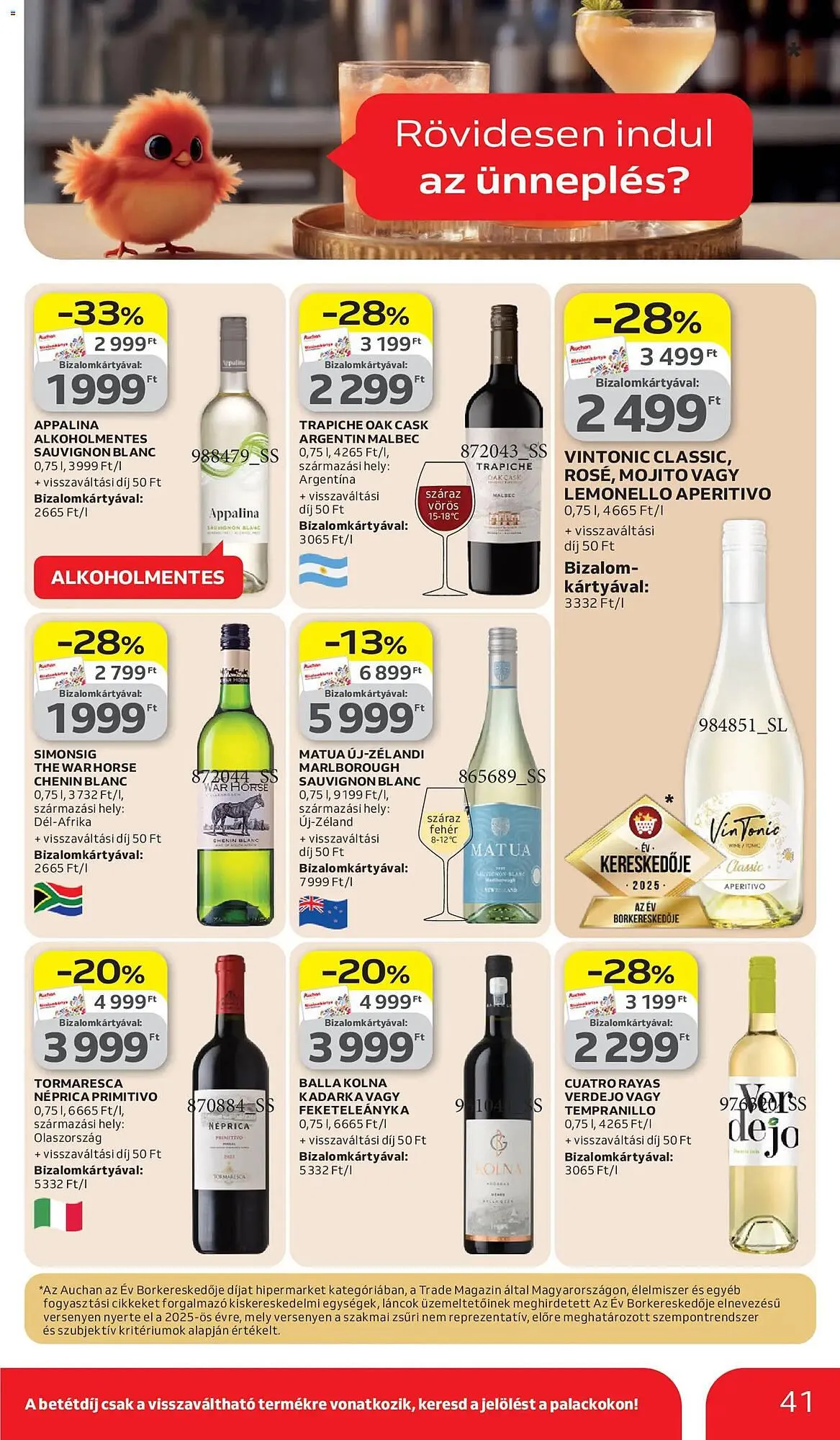 Katalógus Auchan akciós újság március 26.-tól április 8.-ig 2026. - Oldal 41