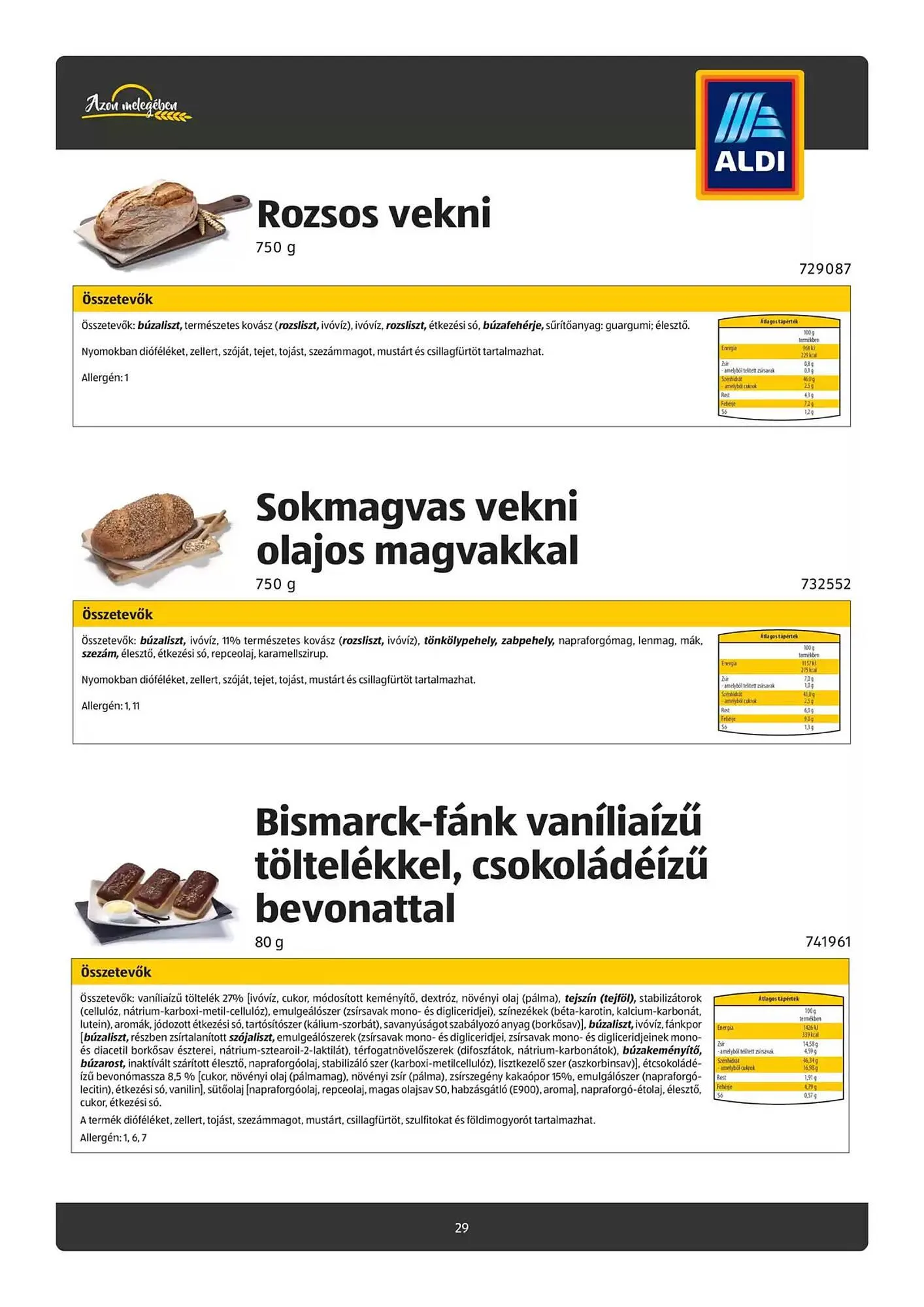 Katalógus ALDI akciós újság január 30.-tól február 13.-ig 2025. - Oldal 29