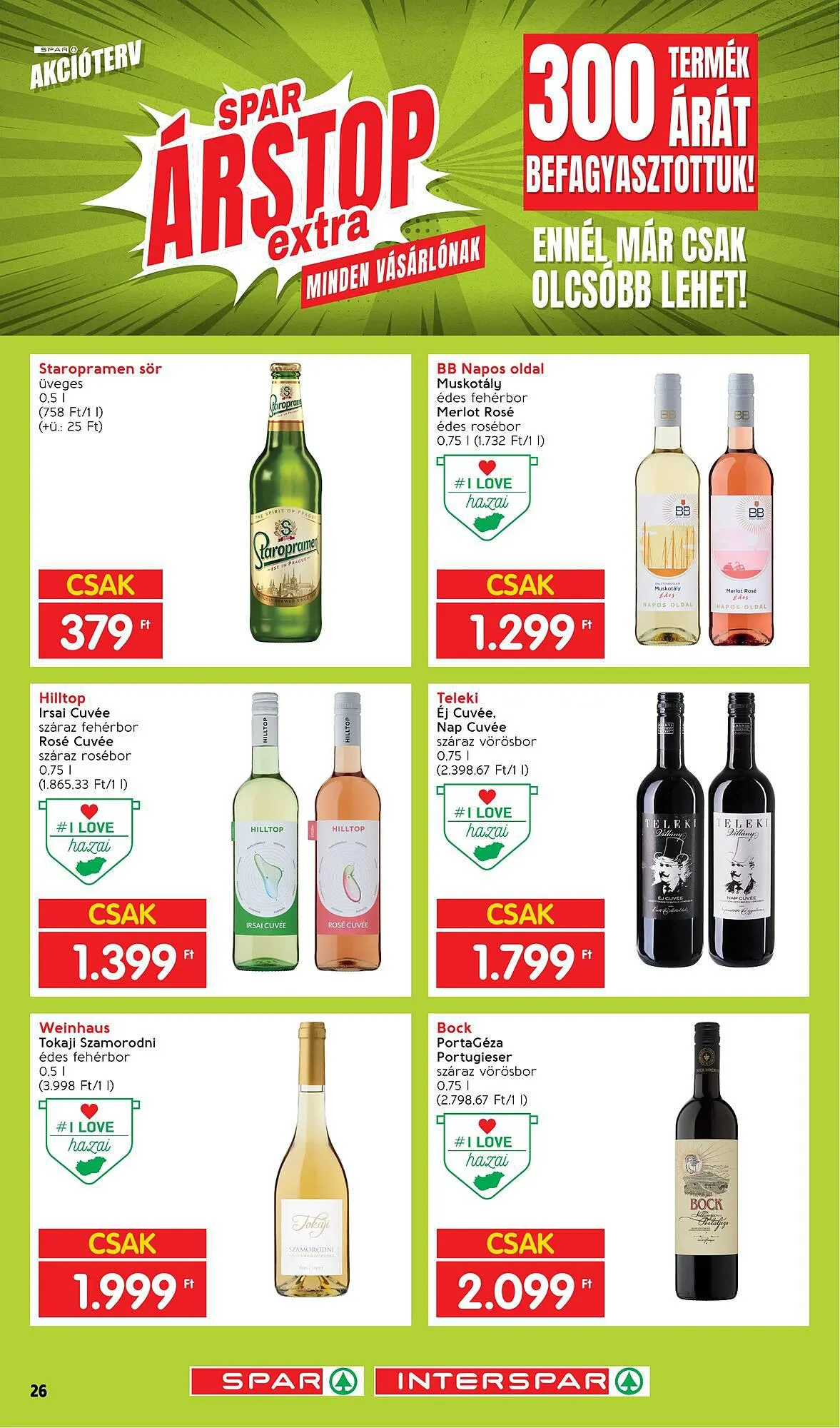 Katalógus Interspar akciós újság október 1.-tól december 31.-ig 2023. - Oldal 26