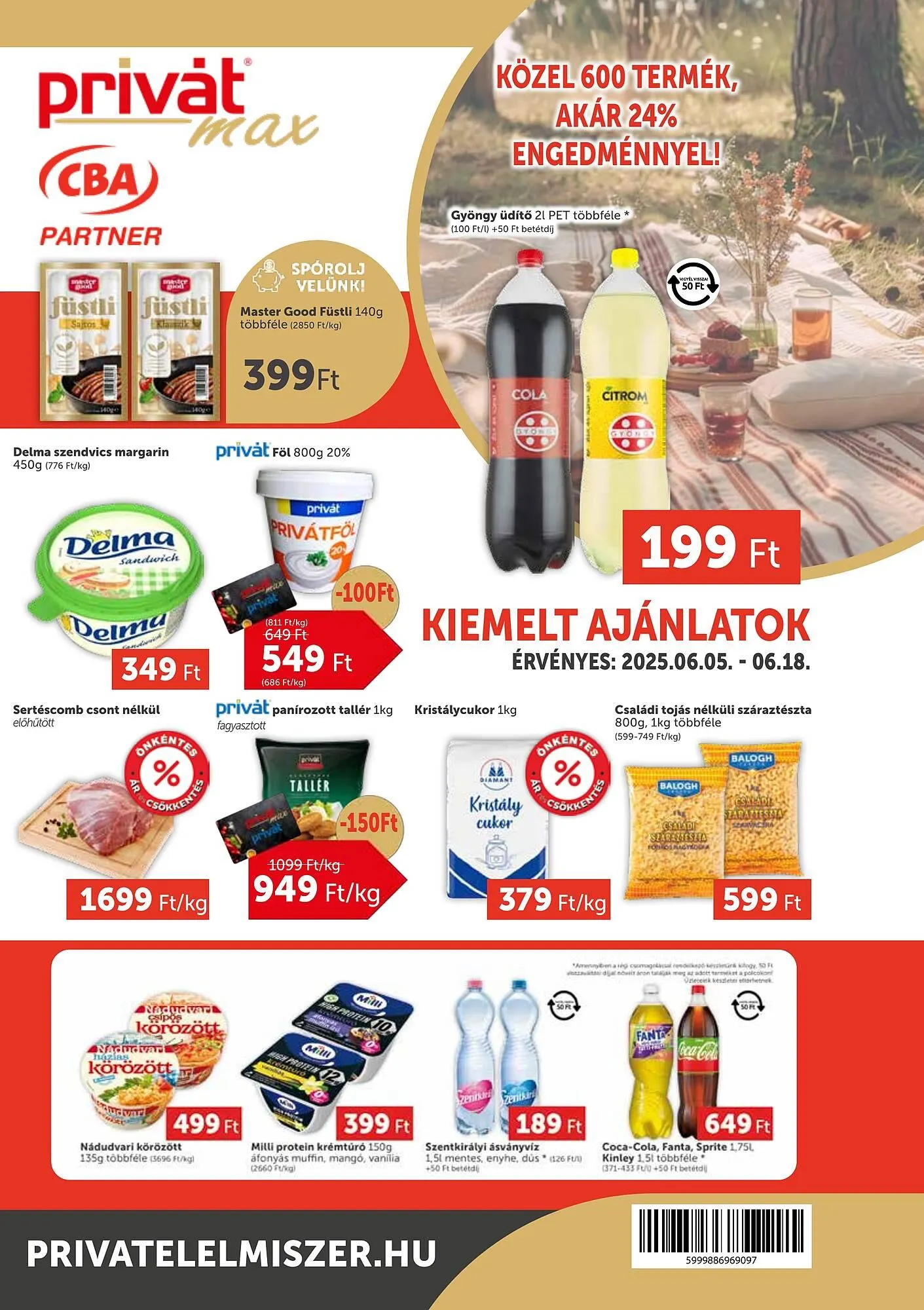 PRIVÁT akciós újság - 1