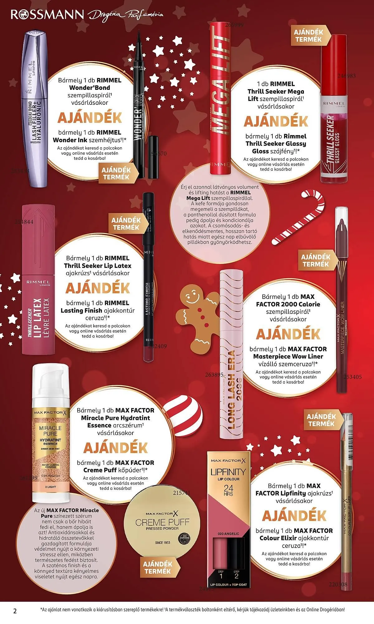 Katalógus Rossmann akciós újság november 3.-tól december 28.-ig 2025. - Oldal 2