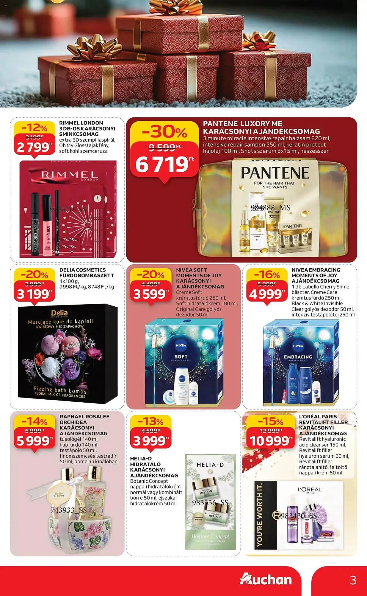 Katalógus Auchan akciós újság november 13.-tól december 24.-ig 2025. - Oldal 3