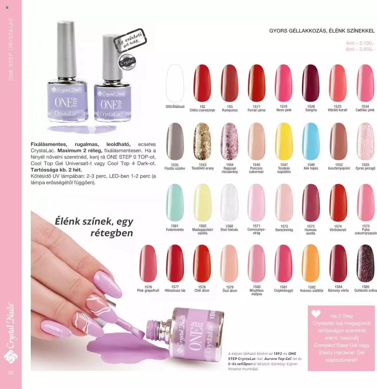 Katalógus Crystal Nails - Nagykatalógus 22/23 március 8.-tól december 31.-ig 2023. - Oldal 66