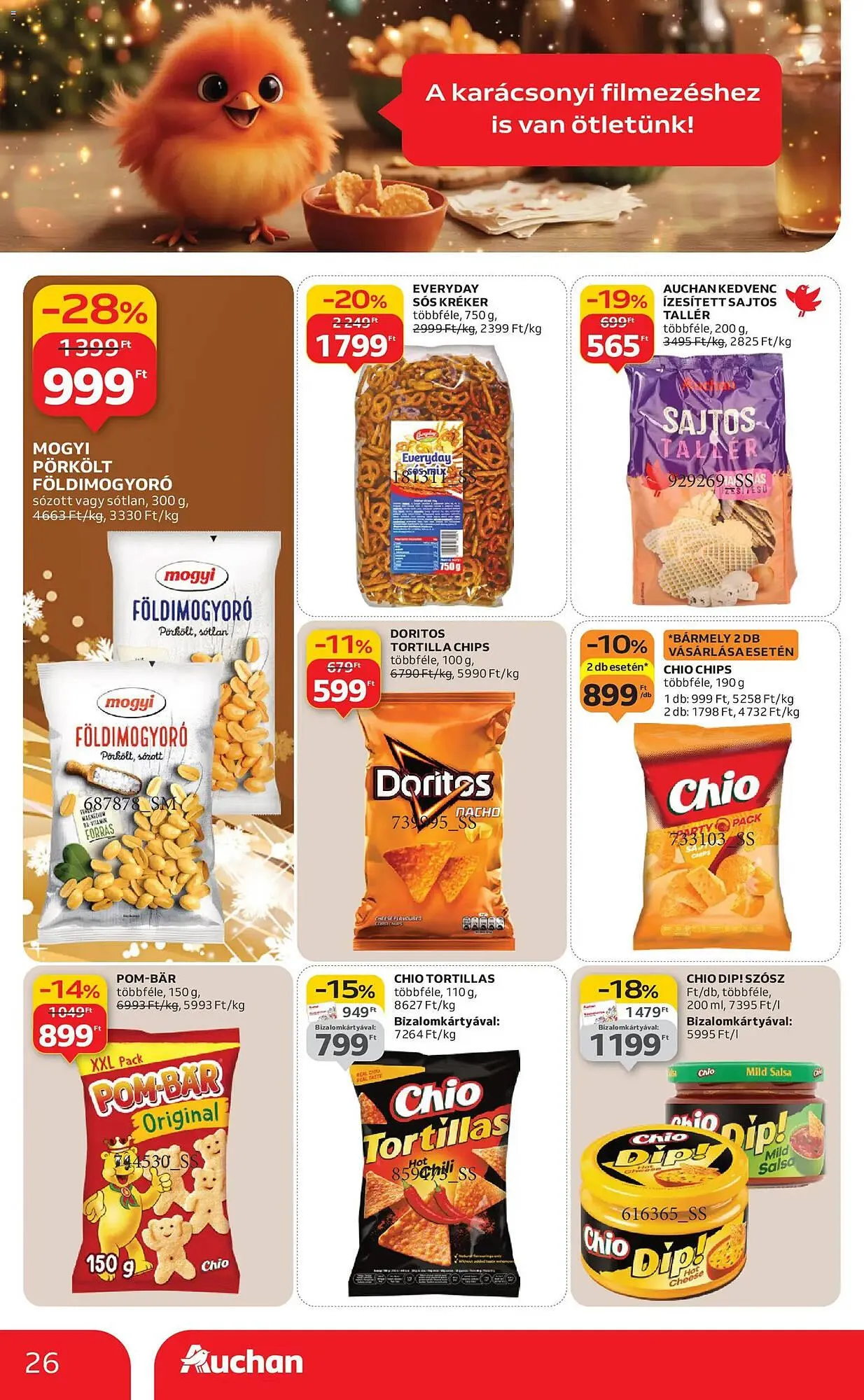 Katalógus Auchan akciós újság december 18.-tól december 24.-ig 2025. - Oldal 26