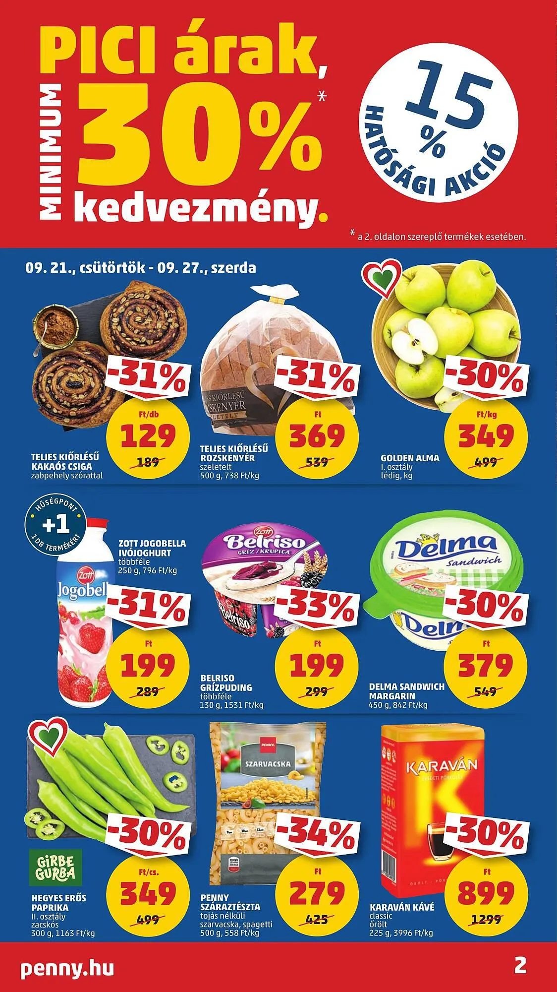 Katalógus PENNY akciós újság szeptember 21.-tól szeptember 27.-ig 2023. - Oldal 2