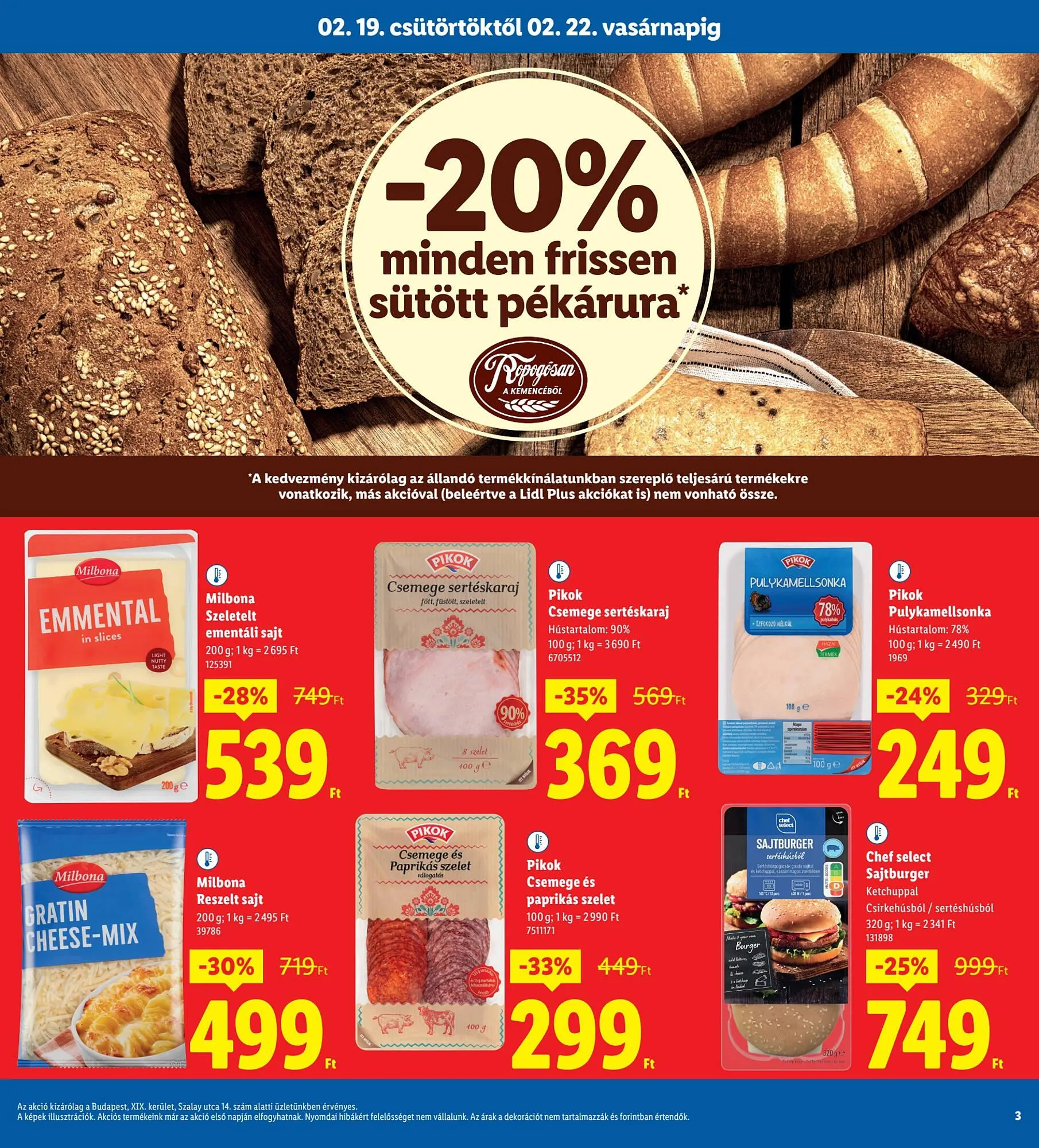 Katalógus Lidl akciós újság február 19.-tól február 22.-ig 2026. - Oldal 3