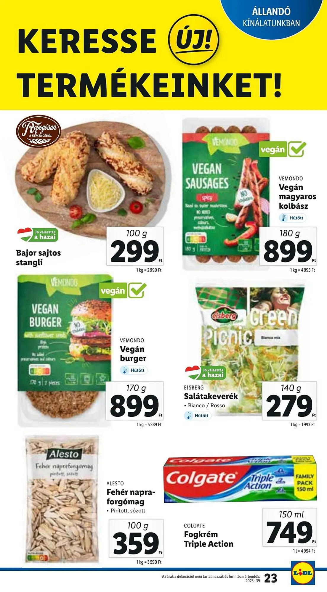 Katalógus Lidl akciós újság szeptember 28.-tól október 4.-ig 2023. - Oldal 23