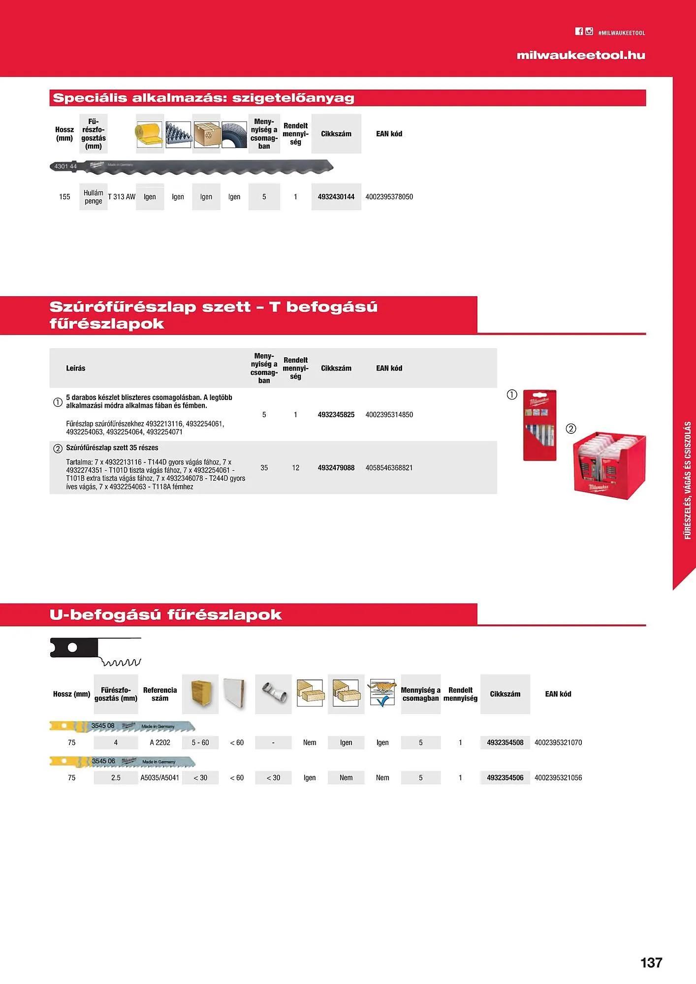 Katalógus Milwaukeetool akciós újság augusztus 14.-tól december 31.-ig 2024. - Oldal 137
