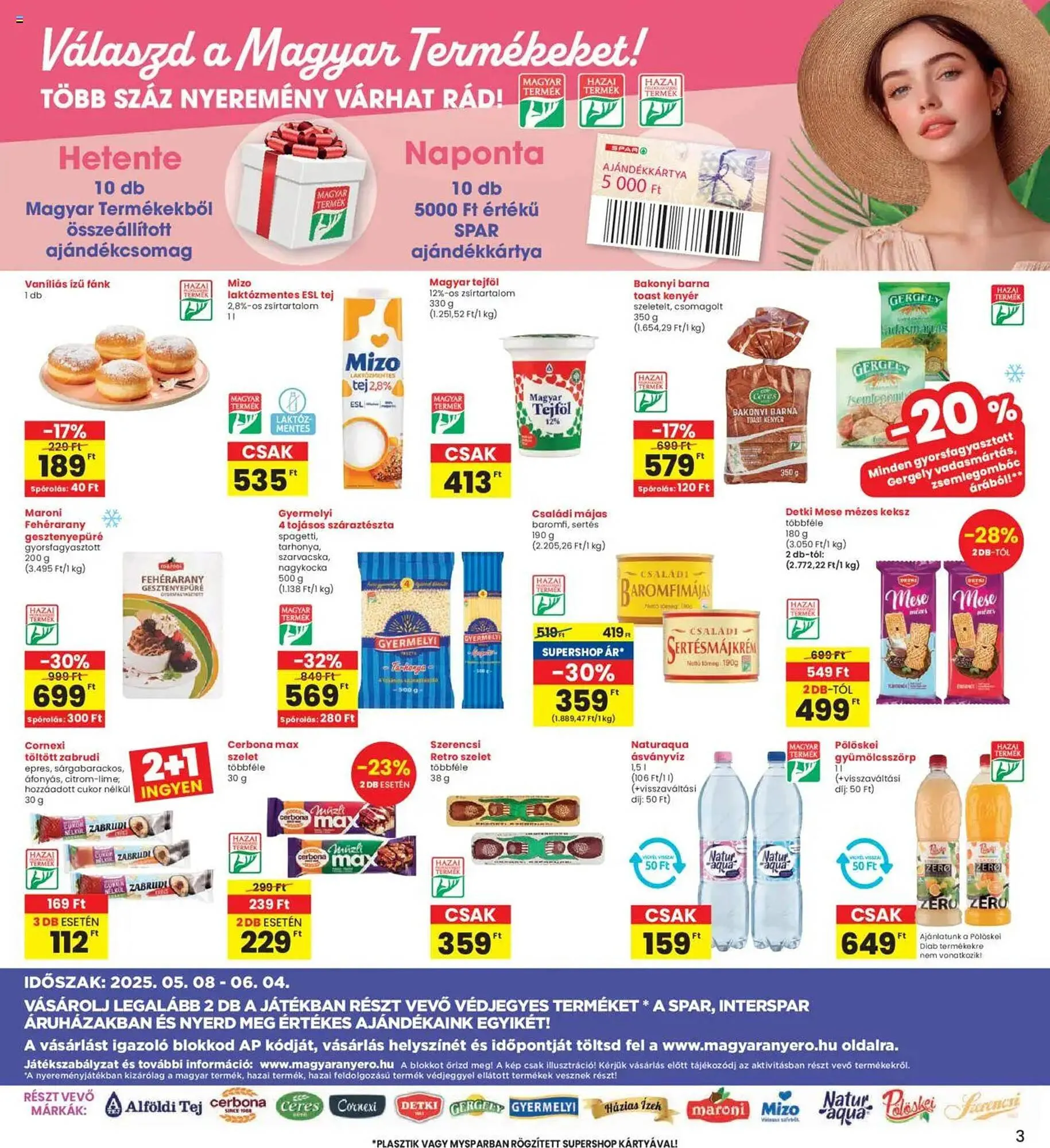 Katalógus Interspar akciós újság május 8.-tól május 14.-ig 2025. - Oldal 3
