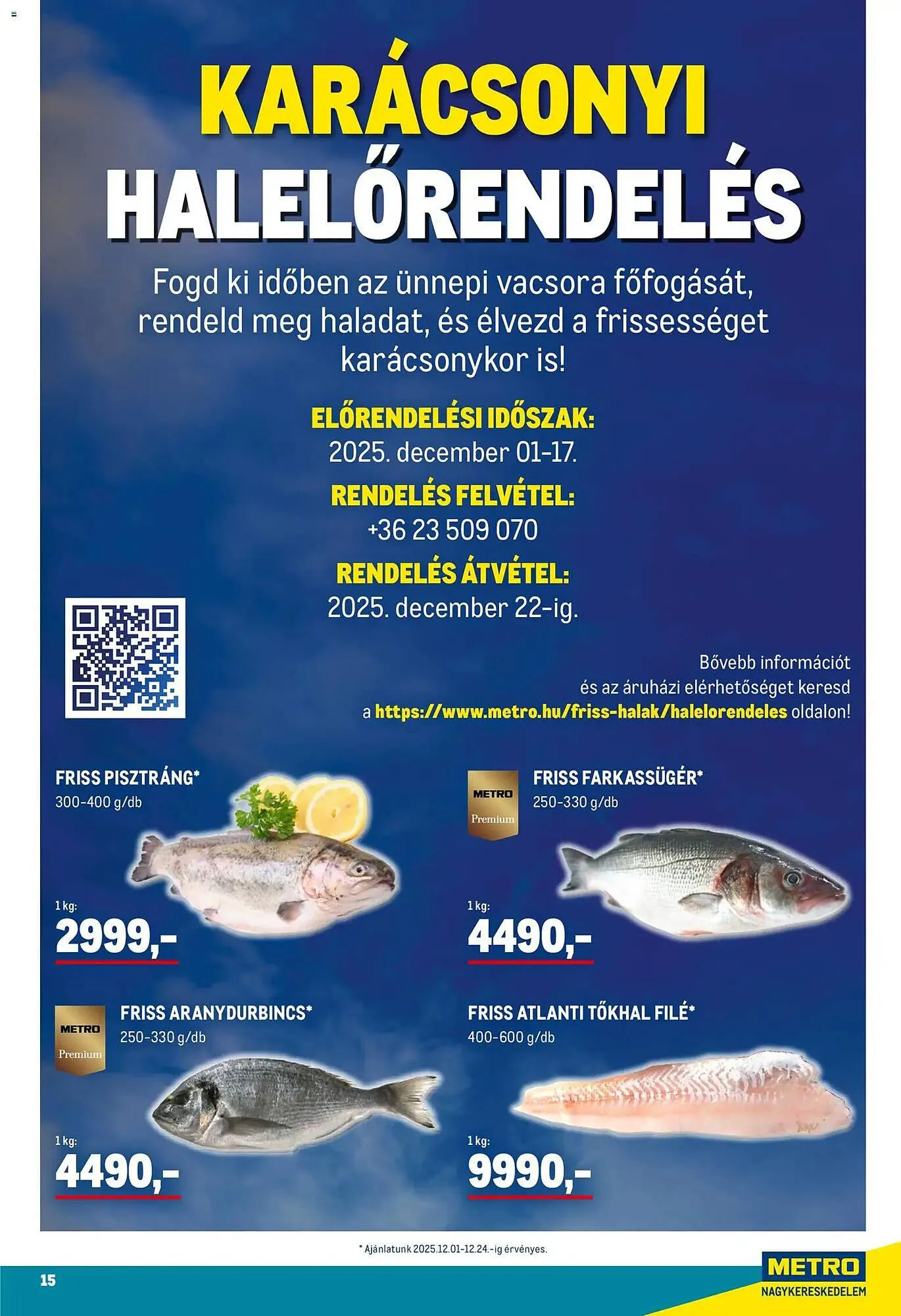 Katalógus Metro akciós újság december 1.-tól december 31.-ig 2025. - Oldal 15