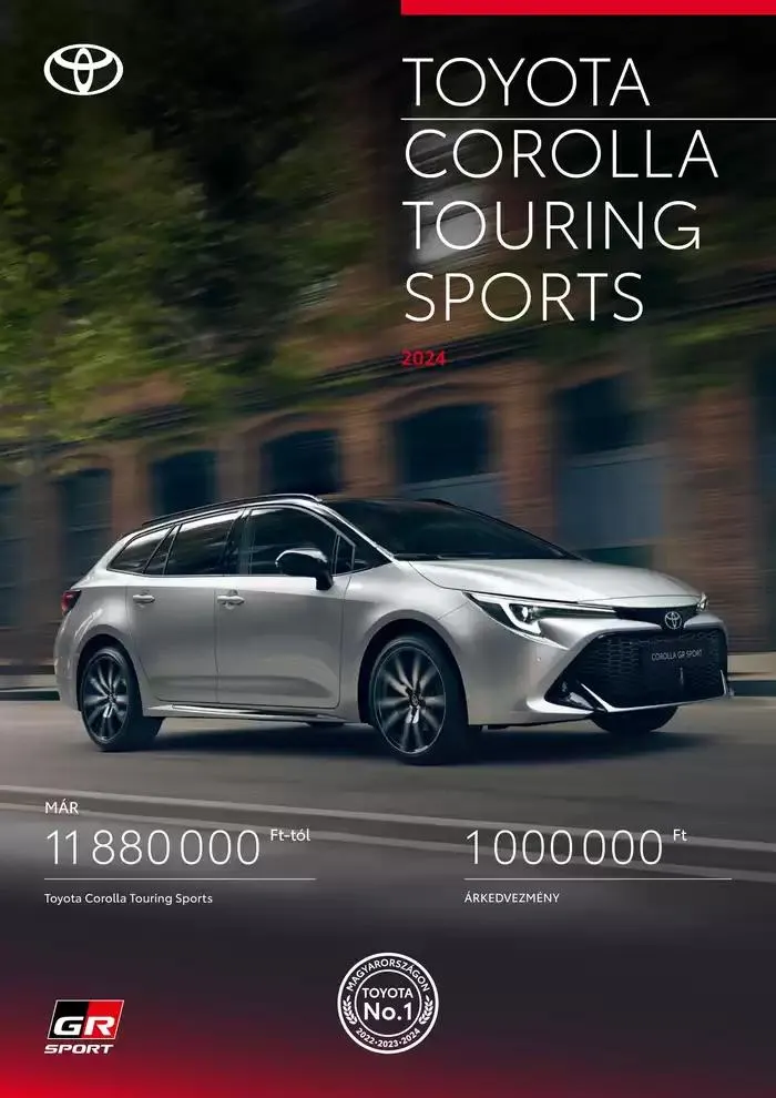 Katalógus Toyota Corolla TS január 17.-tól január 17.-ig 2026. - Oldal 1