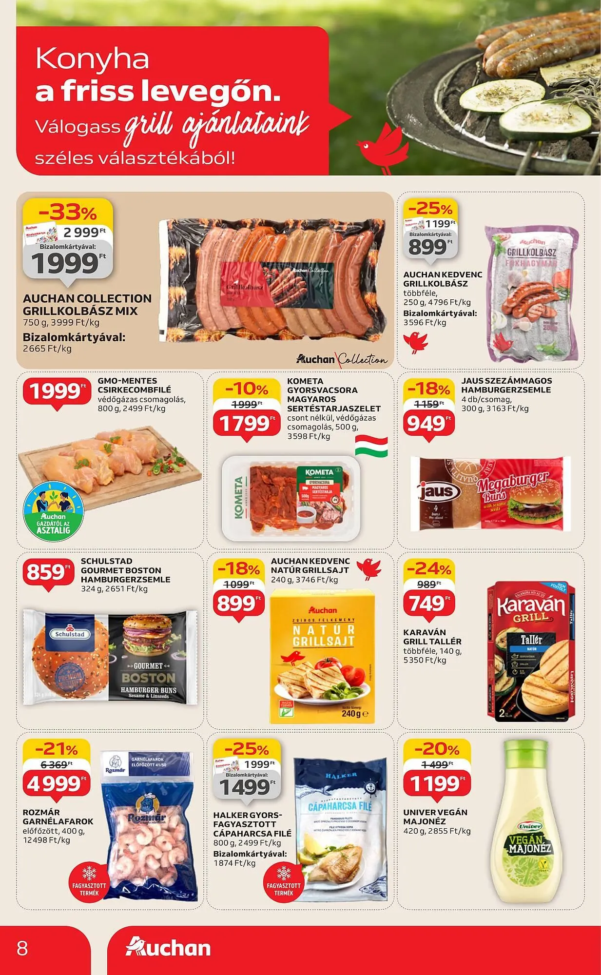 Katalógus Auchan akciós újság június 26.-tól július 2.-ig 2025. - Oldal 8